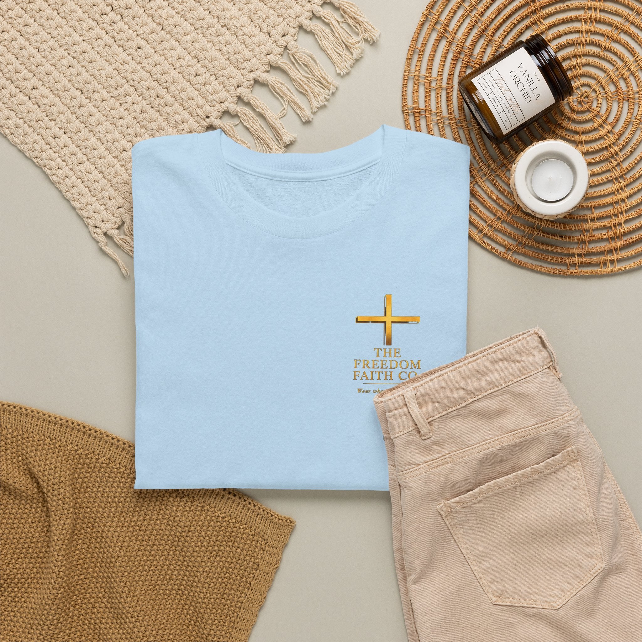 Freedom Faith Co. Cross Brand T-Shirt