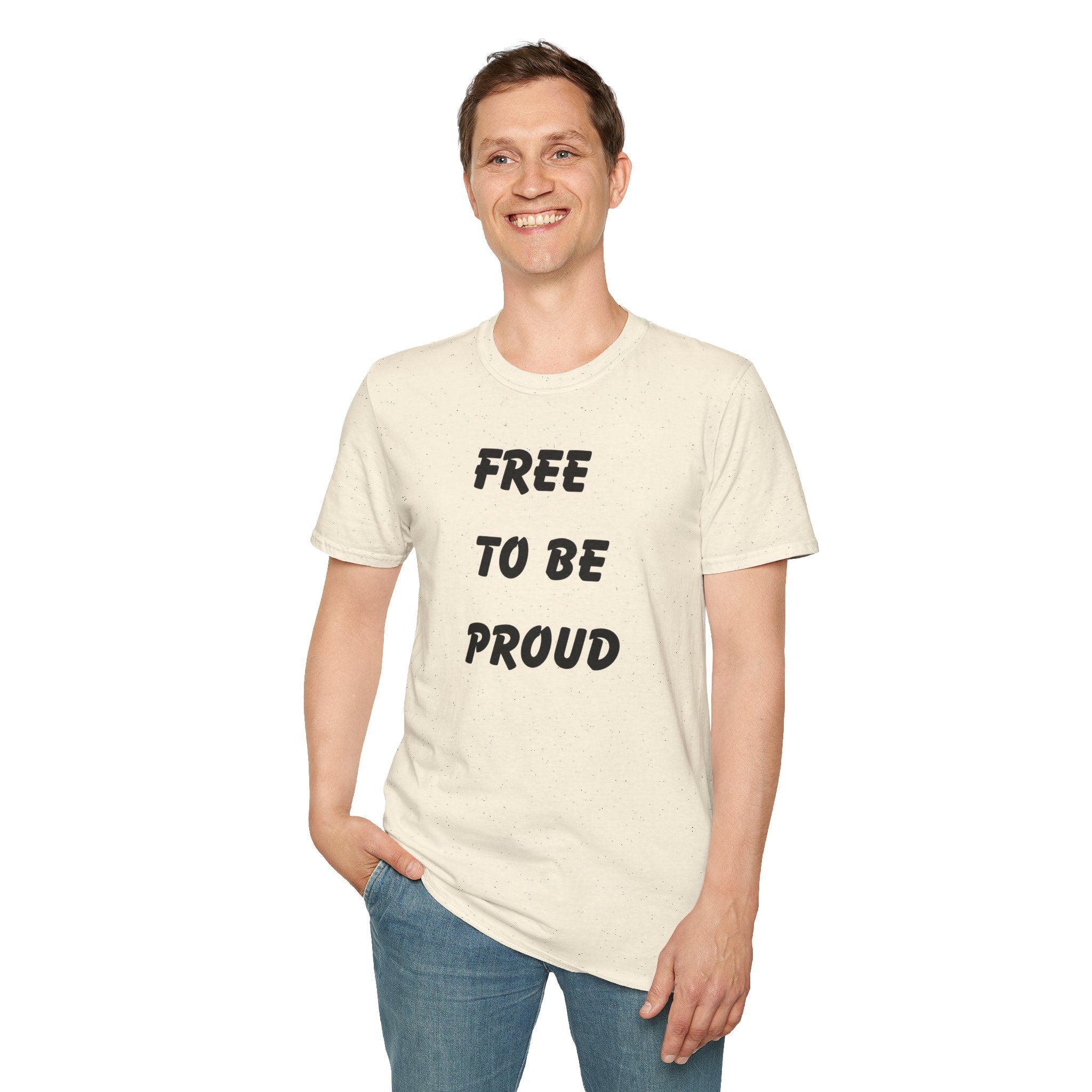 Unisex Signature Tees - FREE TO BE PROUD, PROUD TO BE FREE