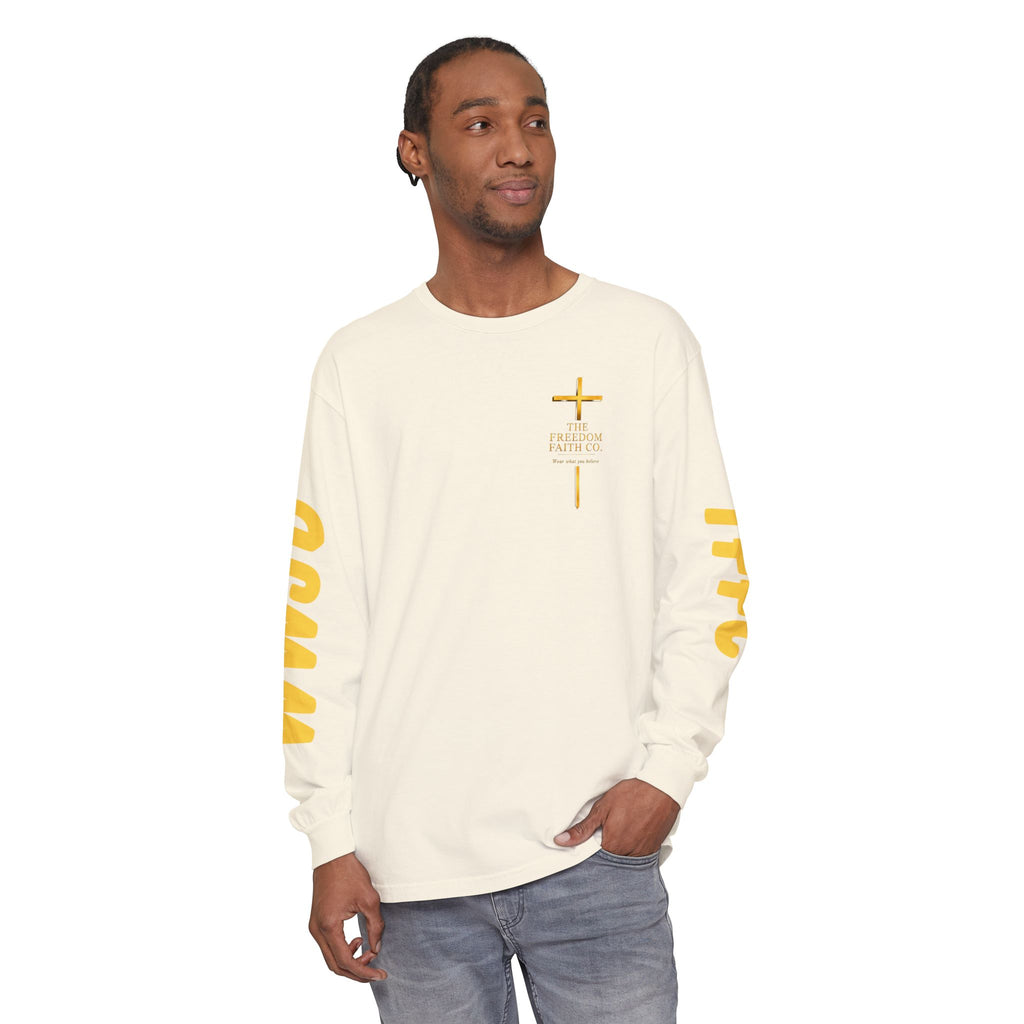 Freedom Faith Co Brand Long Sleeve Tee