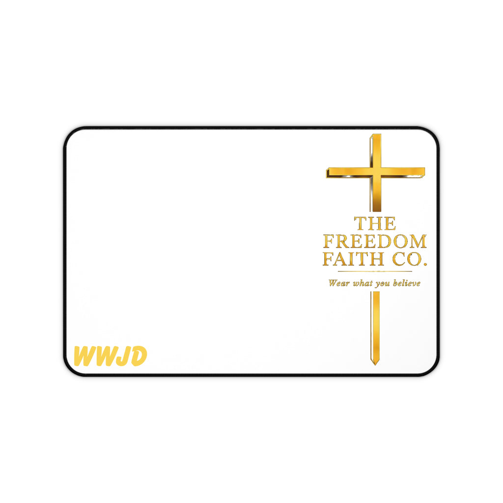Freedom Faith Co Brand Desk Mat