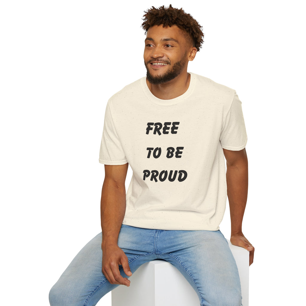 Unisex Signature Tees - FREE TO BE PROUD, PROUD TO BE FREE