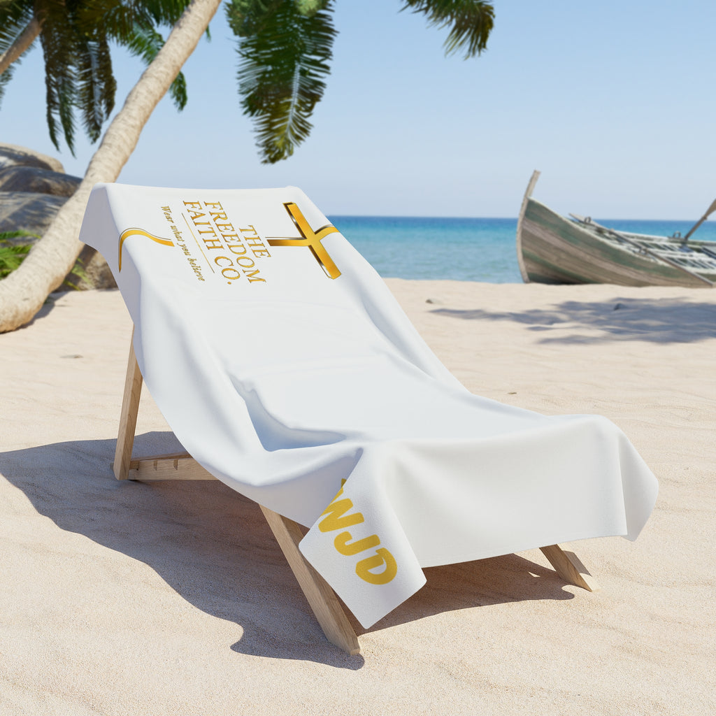 Freedom Faith Co Brand Beach Towel