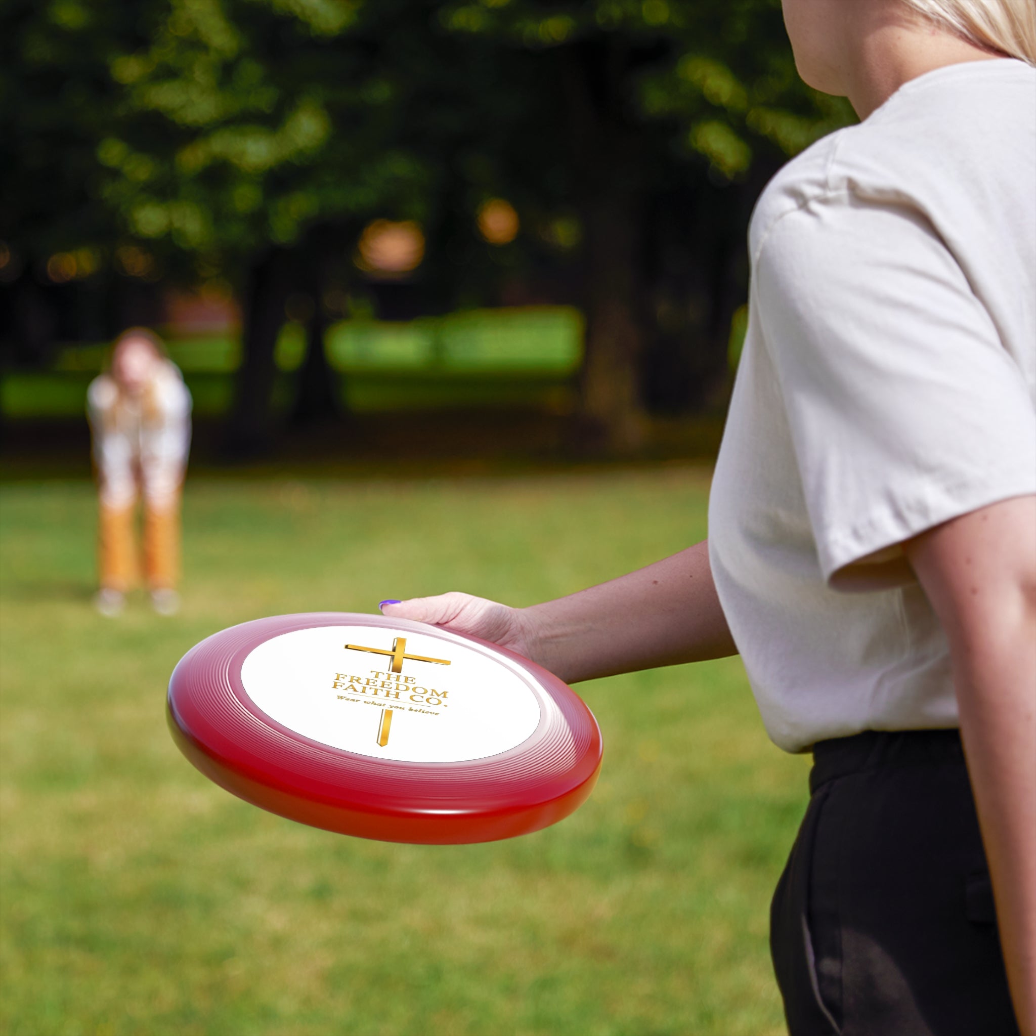 Freedom Faith Co Brand Frisbee