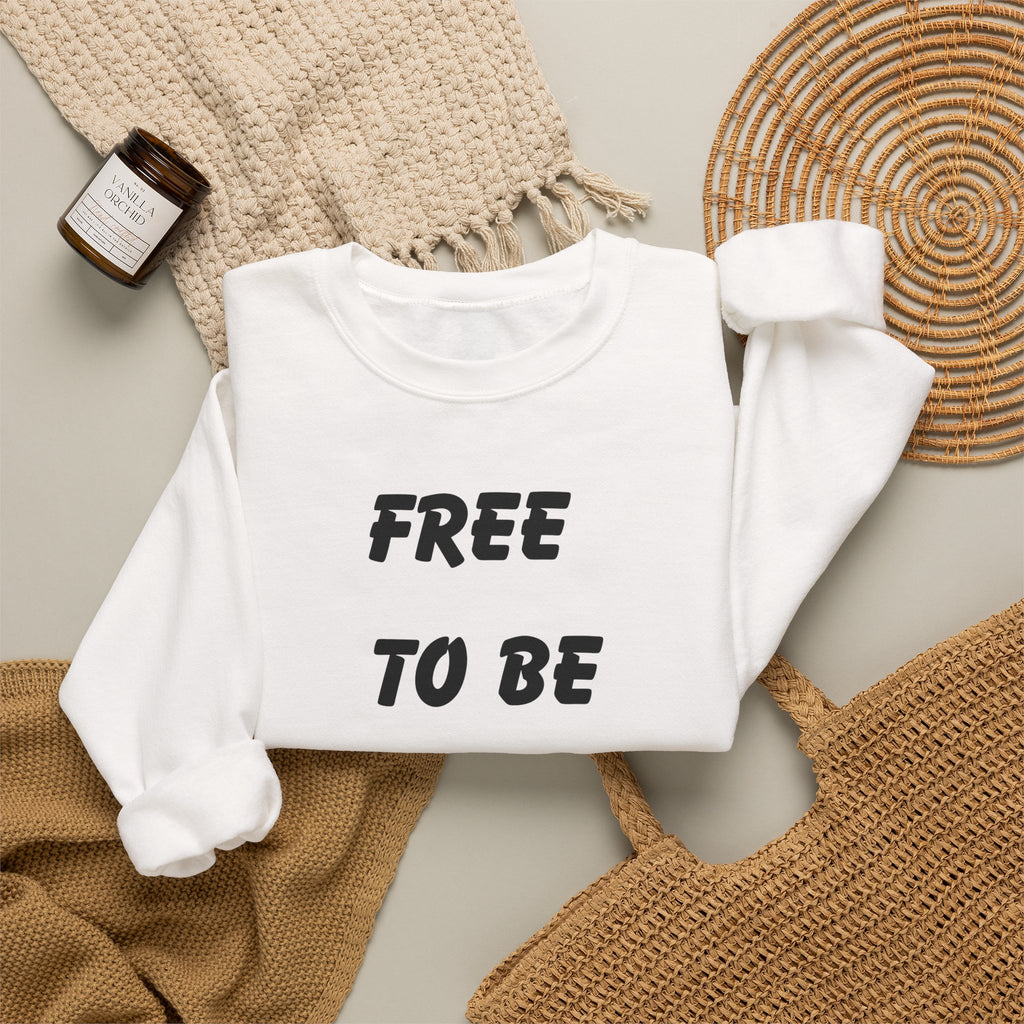 Unisex Signature Crewnecks - FREE TO BE PROUD, PROUD TO BE FREE