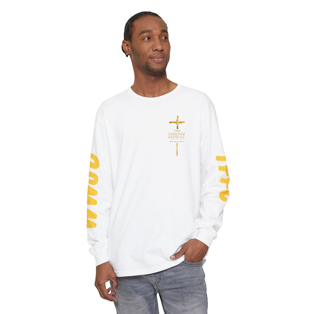 Freedom Faith Co Brand Long Sleeve Tee