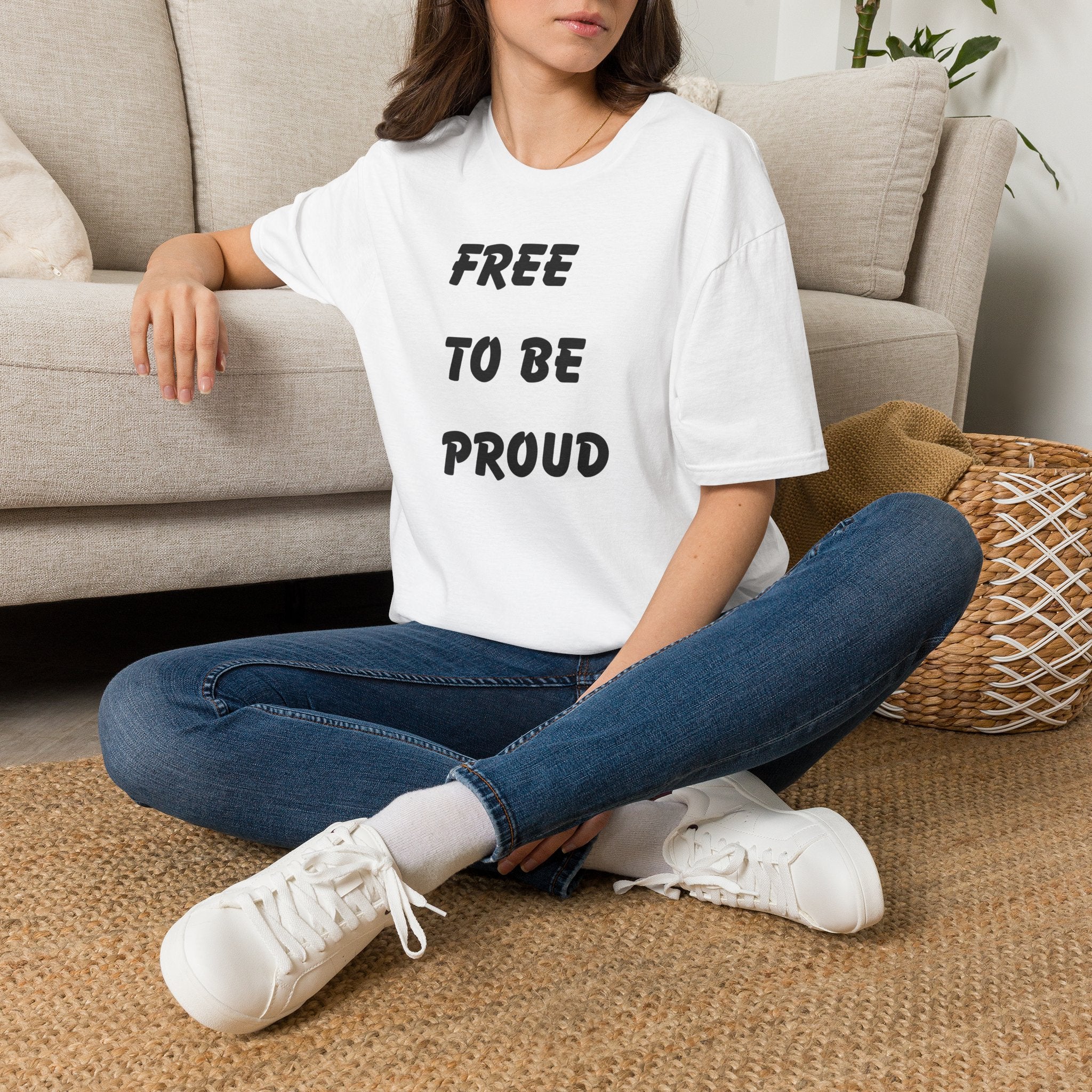 Unisex Signature Tees - FREE TO BE PROUD, PROUD TO BE FREE