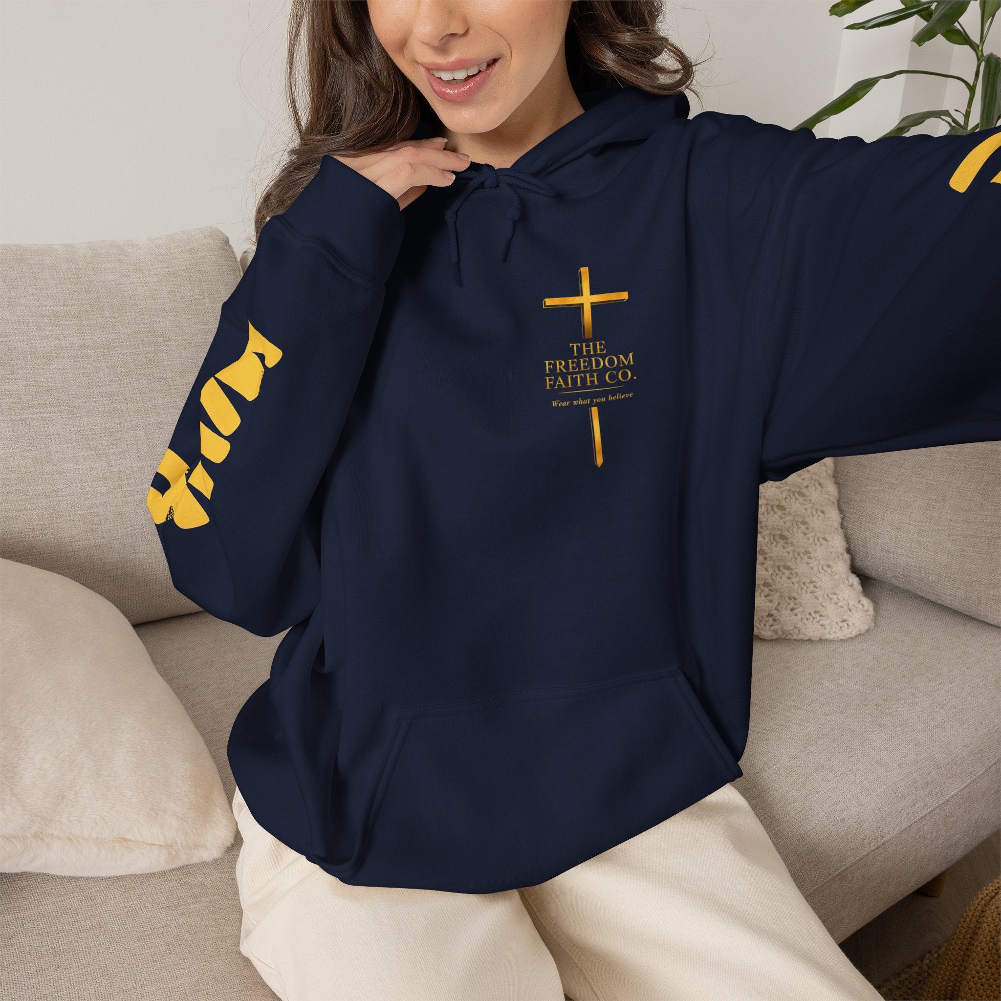 Freedom Faith Co Brand Hoodies