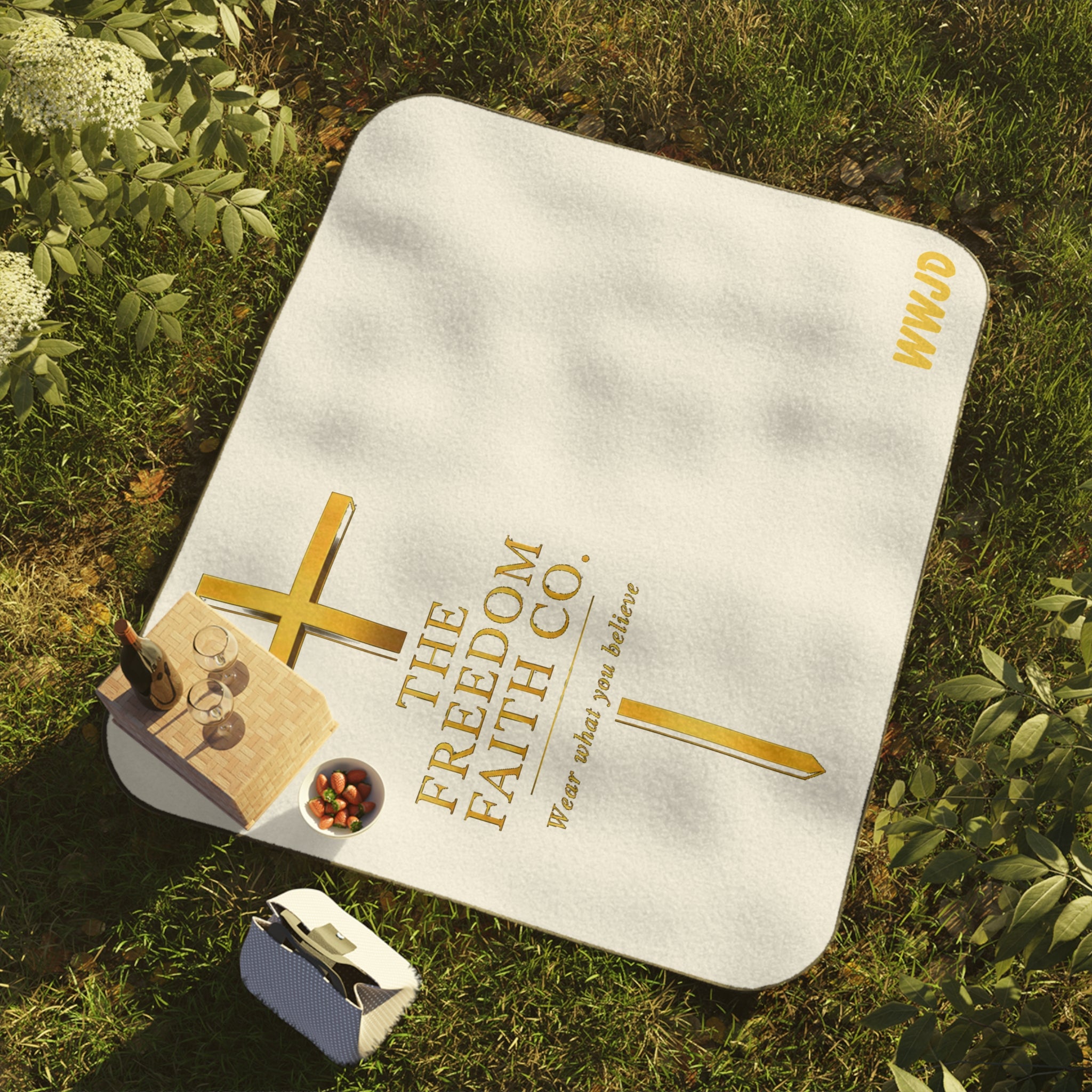 Freedom Faith Co Brand Picnic Blanket