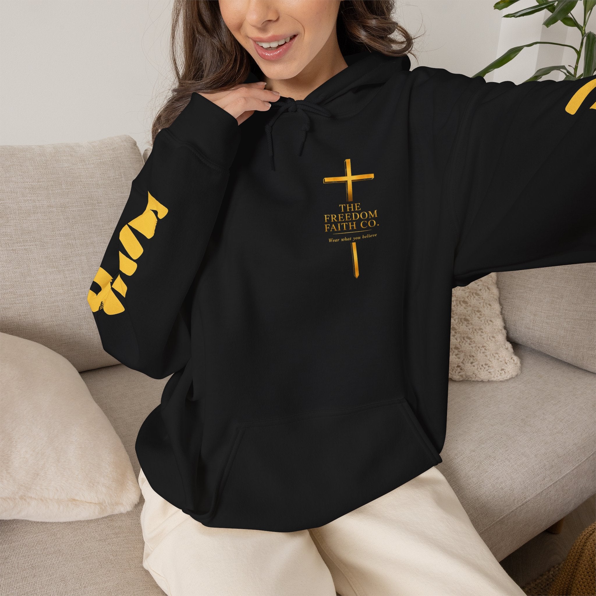 Freedom Faith Co Brand Hoodies