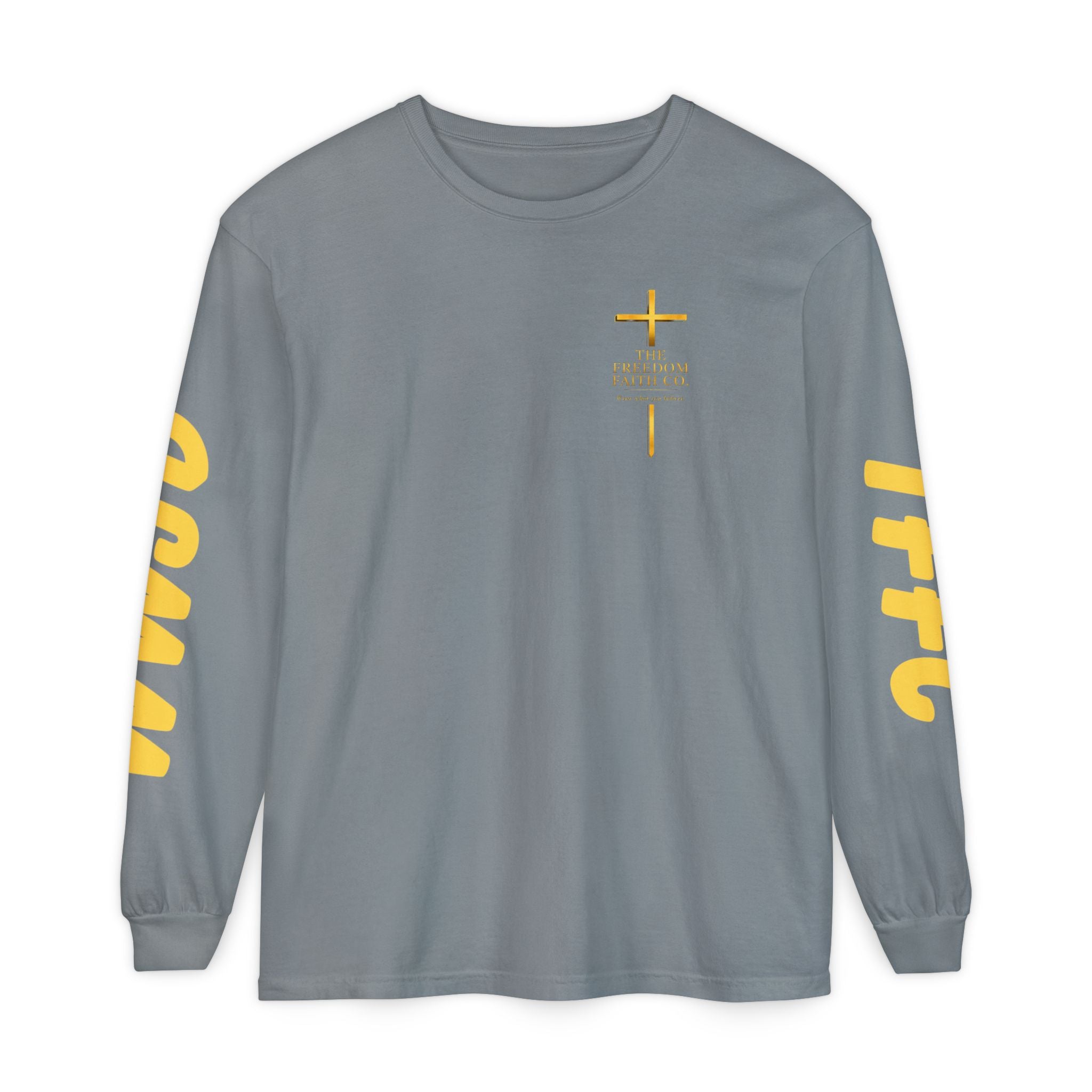 Freedom Faith Co Brand Long Sleeve Tee