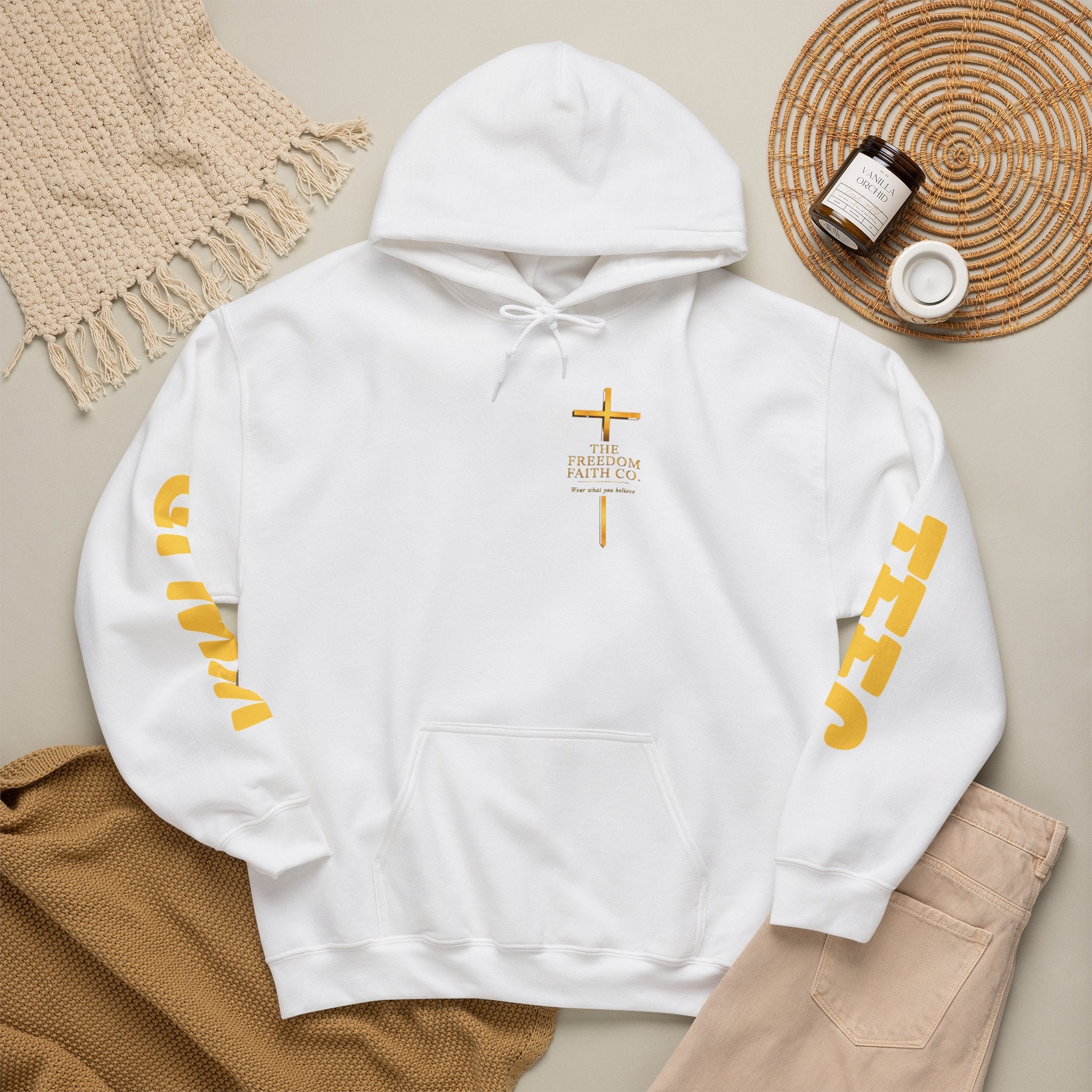 Freedom Faith Co Brand Hoodies