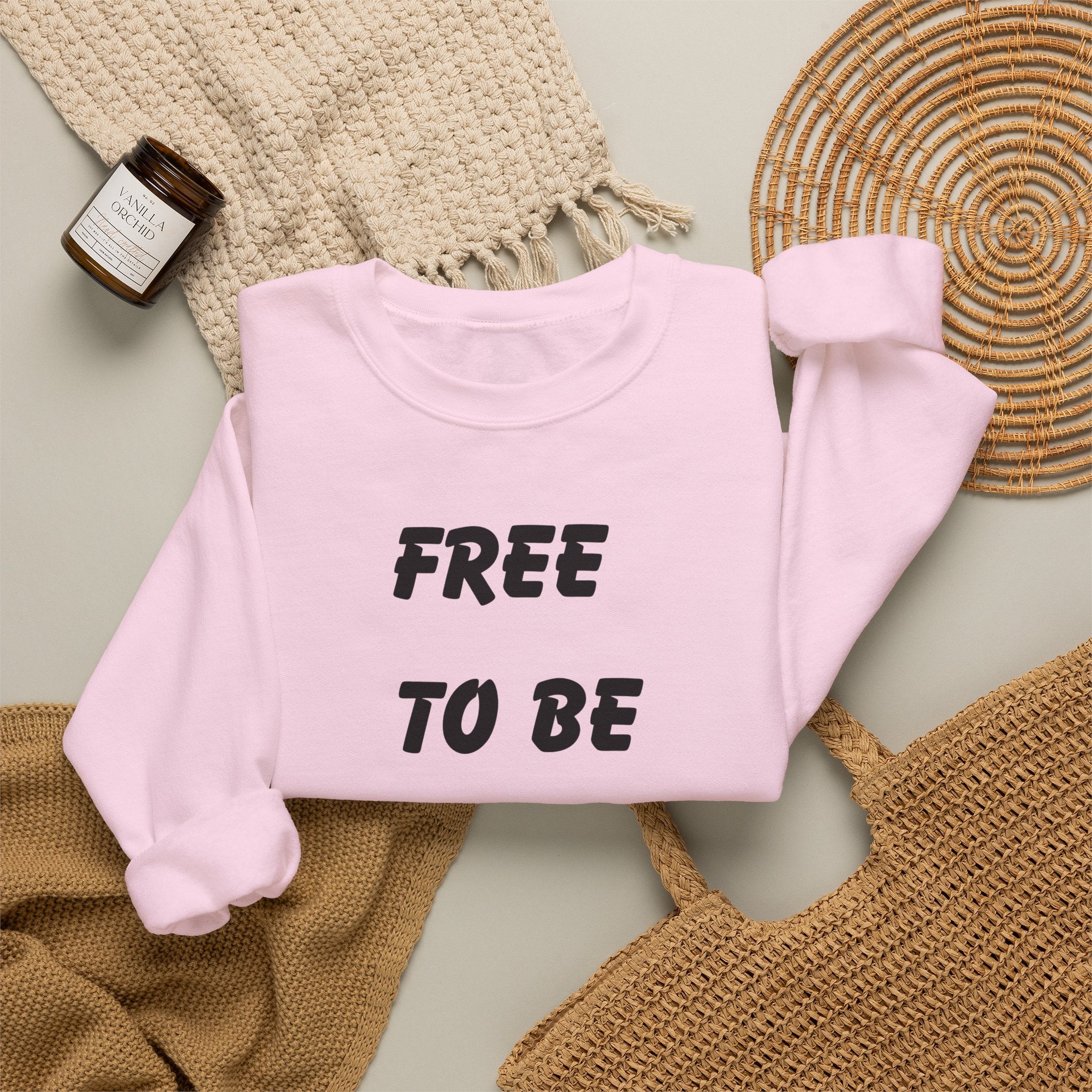 Unisex Signature Crewnecks - FREE TO BE PROUD, PROUD TO BE FREE