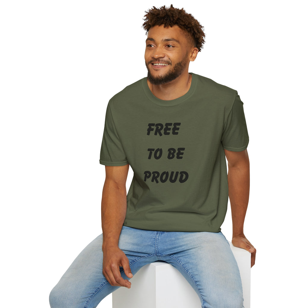 Unisex Signature Tees - FREE TO BE PROUD, PROUD TO BE FREE