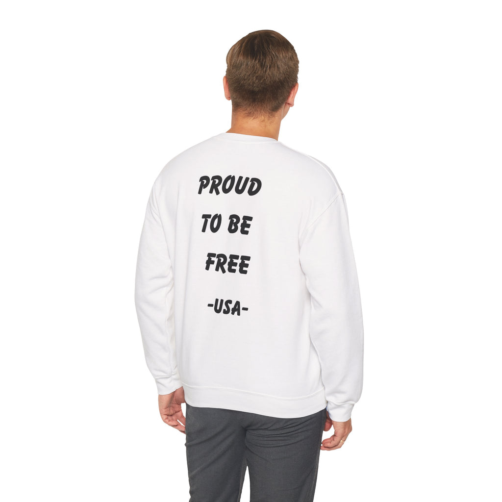 Unisex Signature Crewnecks - FREE TO BE PROUD, PROUD TO BE FREE