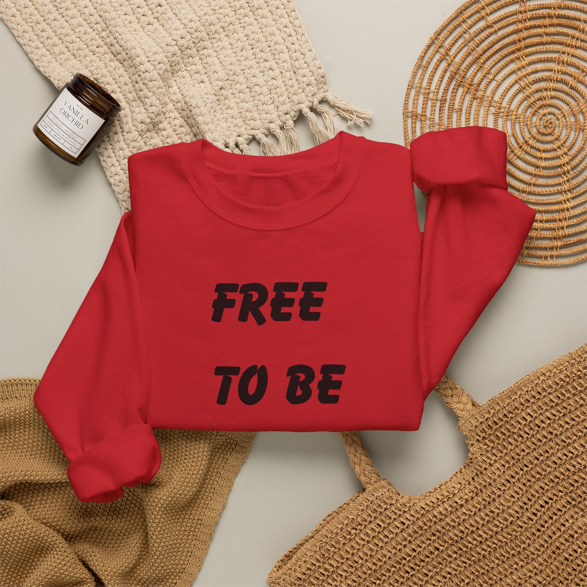 Unisex Signature Crewnecks - FREE TO BE PROUD, PROUD TO BE FREE