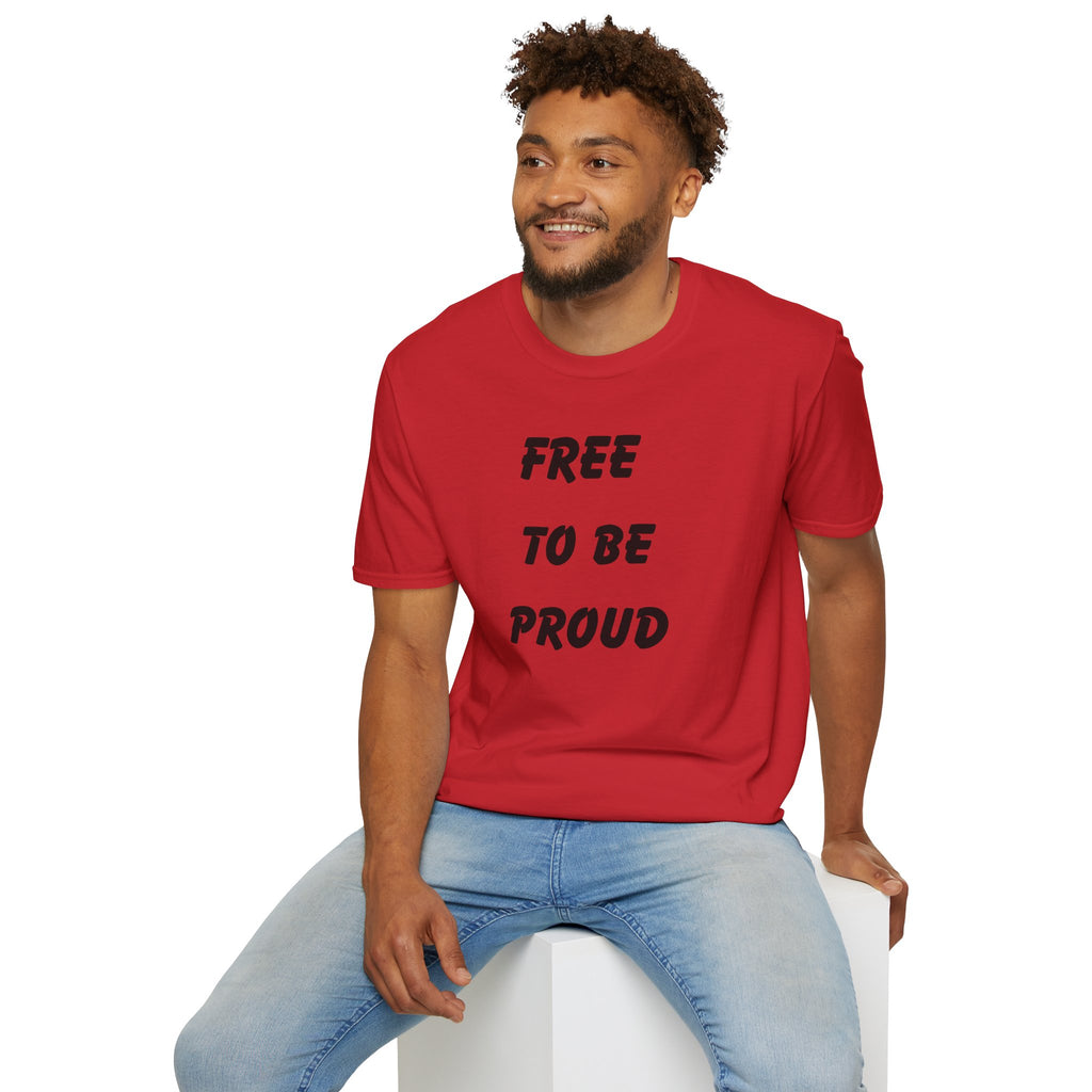 Unisex Signature Tees - FREE TO BE PROUD, PROUD TO BE FREE