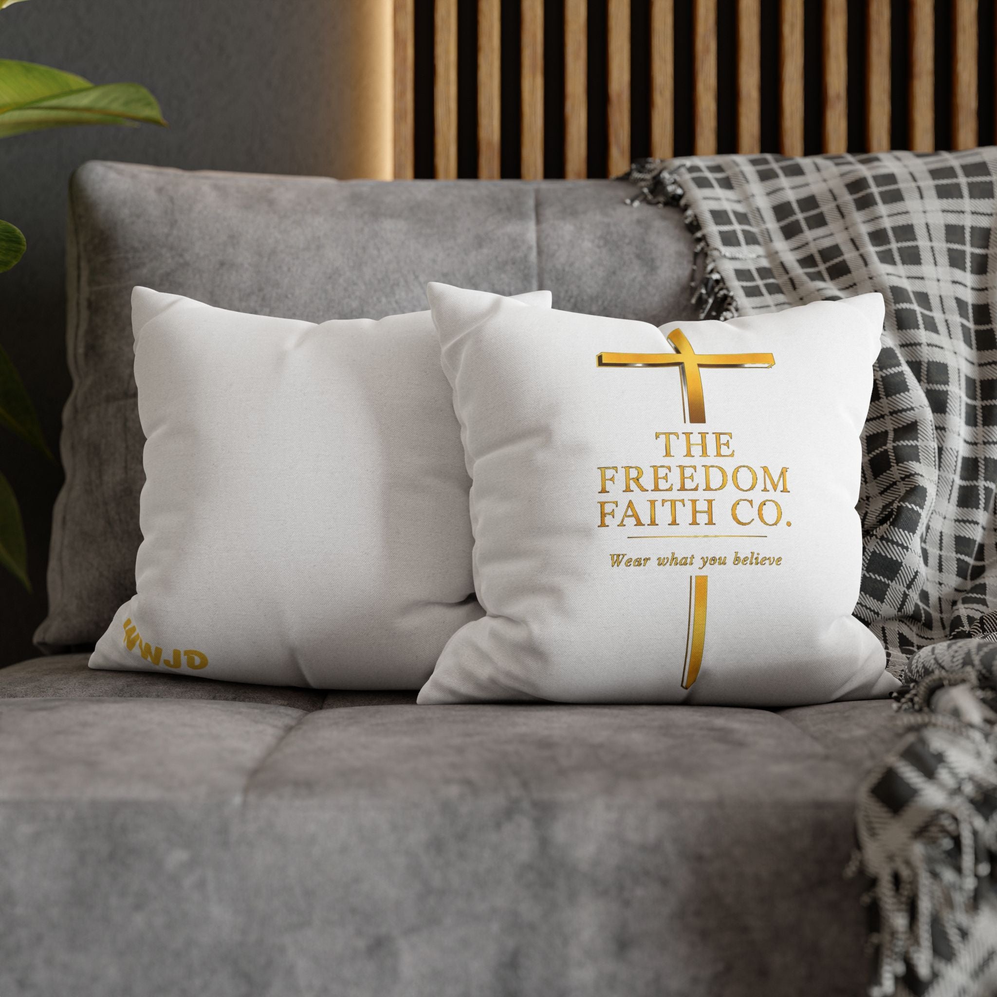 Freedom Faith Co Brand Pillow Case