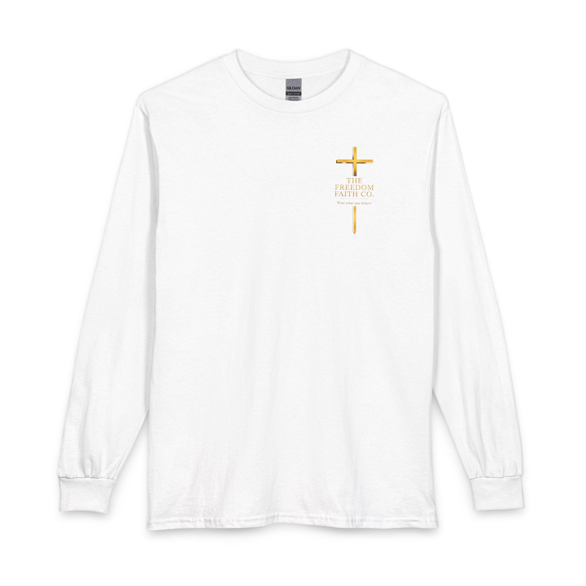 Freedom Faith Co Brand Long Sleeve Tees