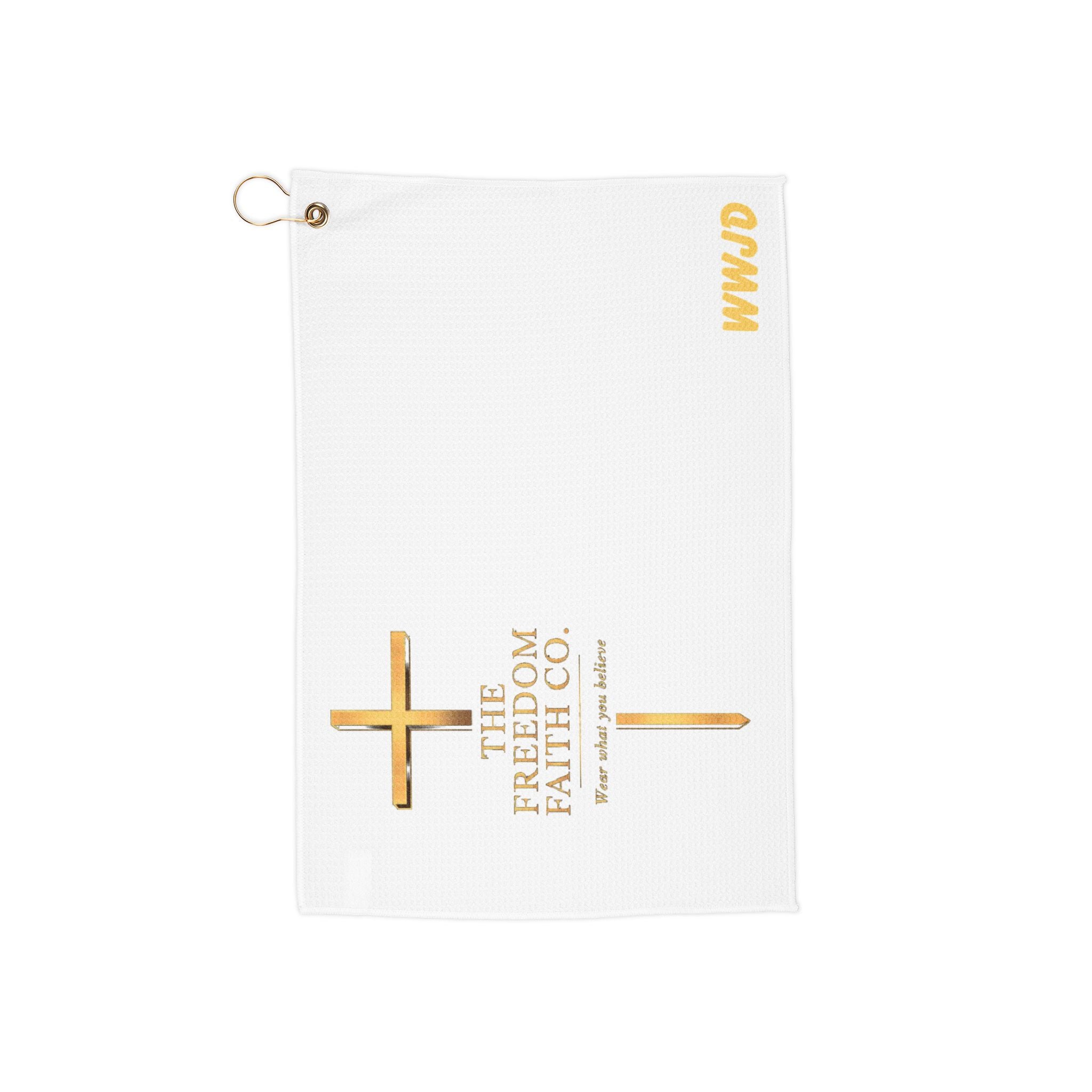 Freedom Faith Co Brand Golf Towel
