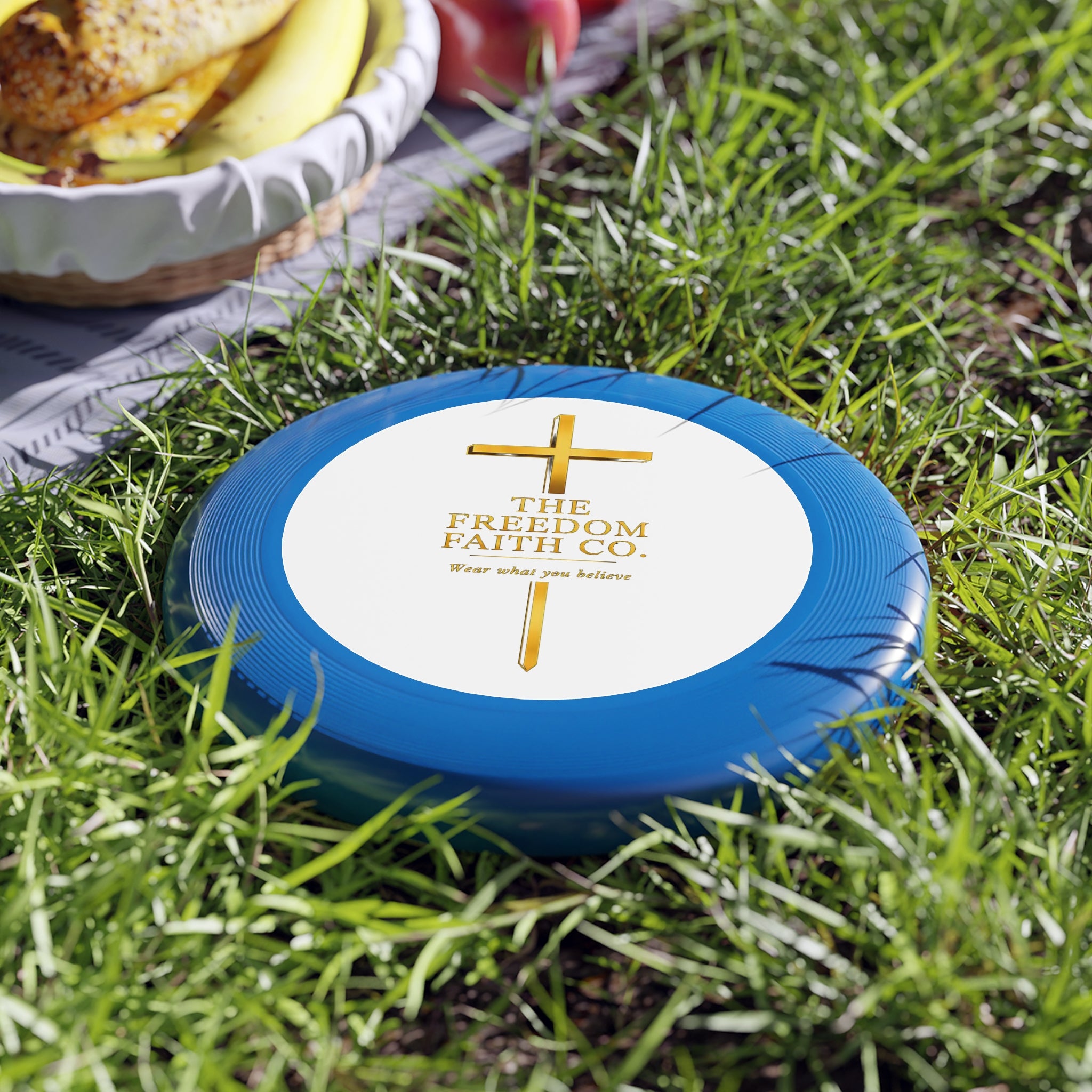 Freedom Faith Co Brand Frisbee