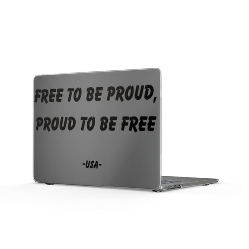 Signature MacBook Cases - FREE TO BE PROUD, PROUD TO BE FREE