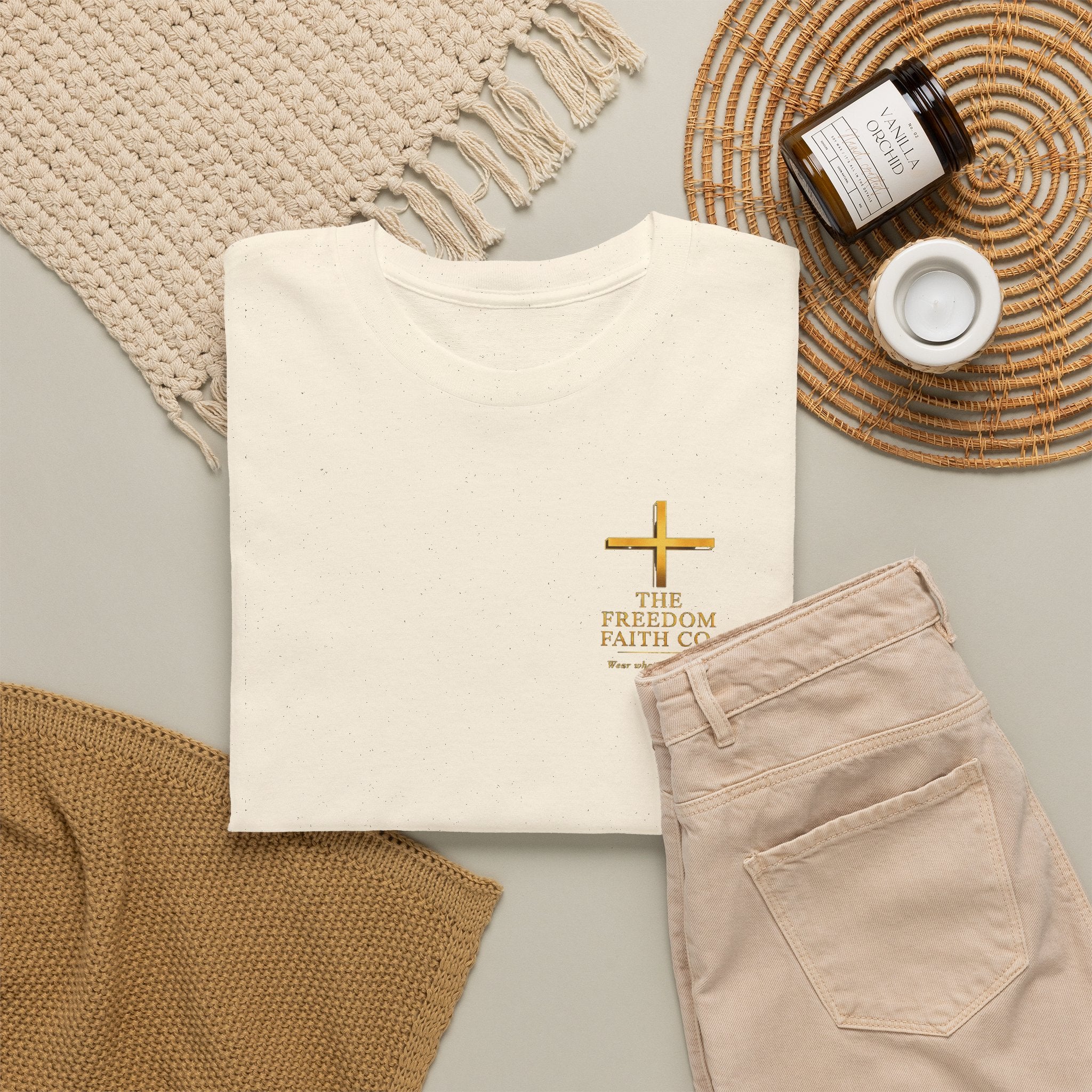 Freedom Faith Co. Cross Brand T-Shirt