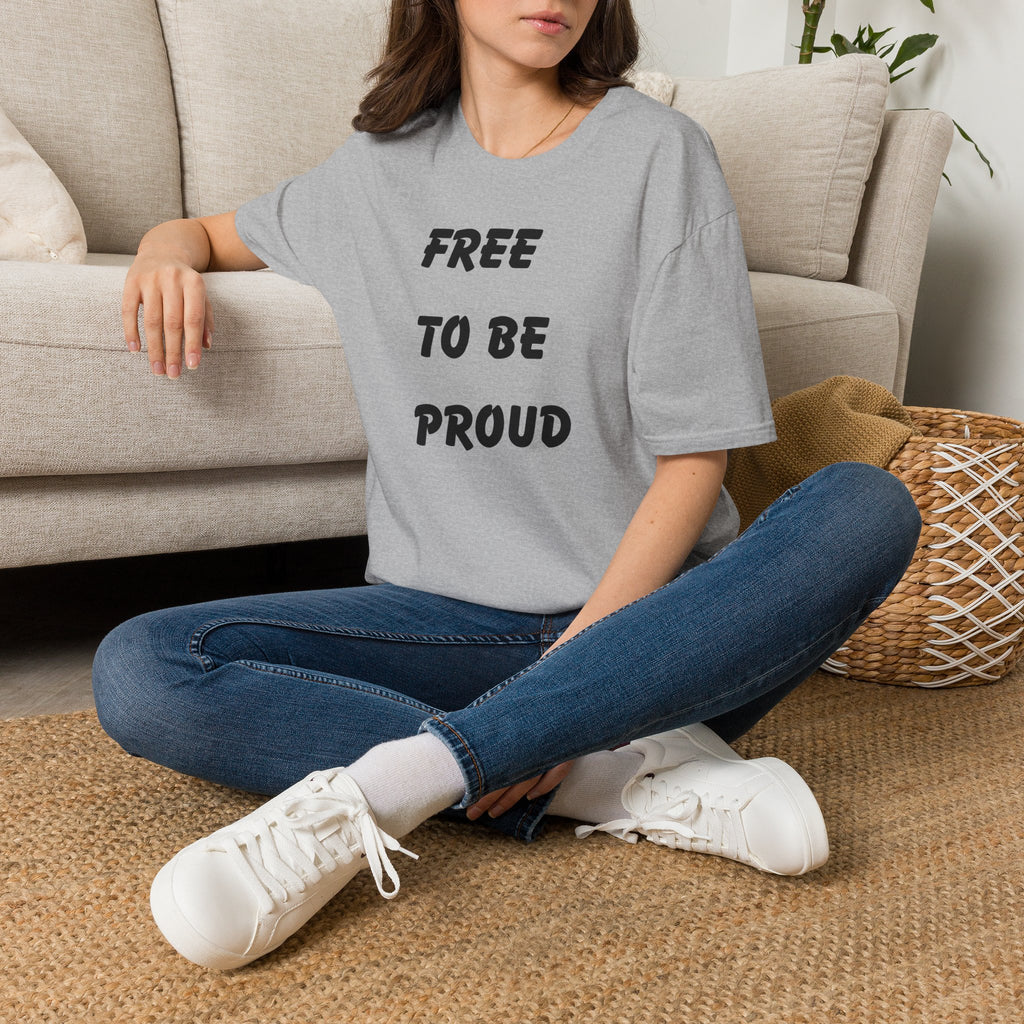 Unisex Signature Tees - FREE TO BE PROUD, PROUD TO BE FREE