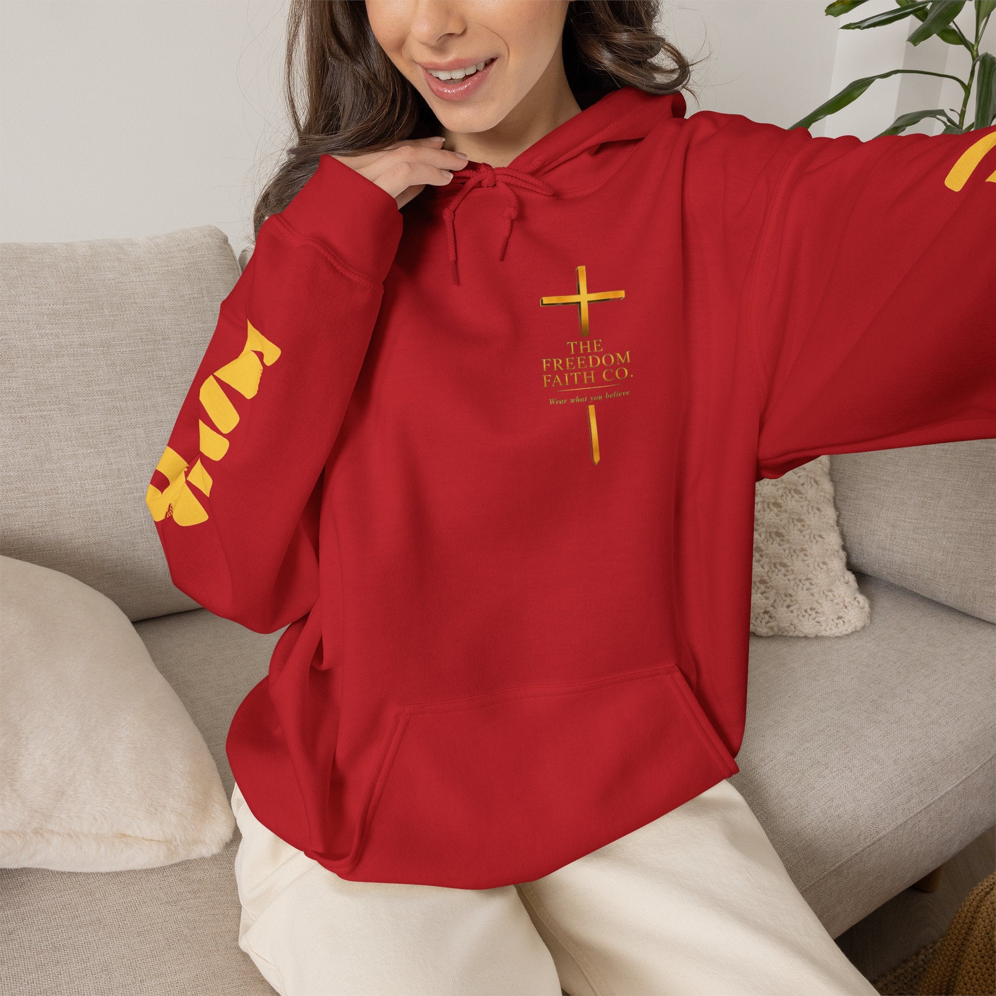 Freedom Faith Co Brand Hoodies