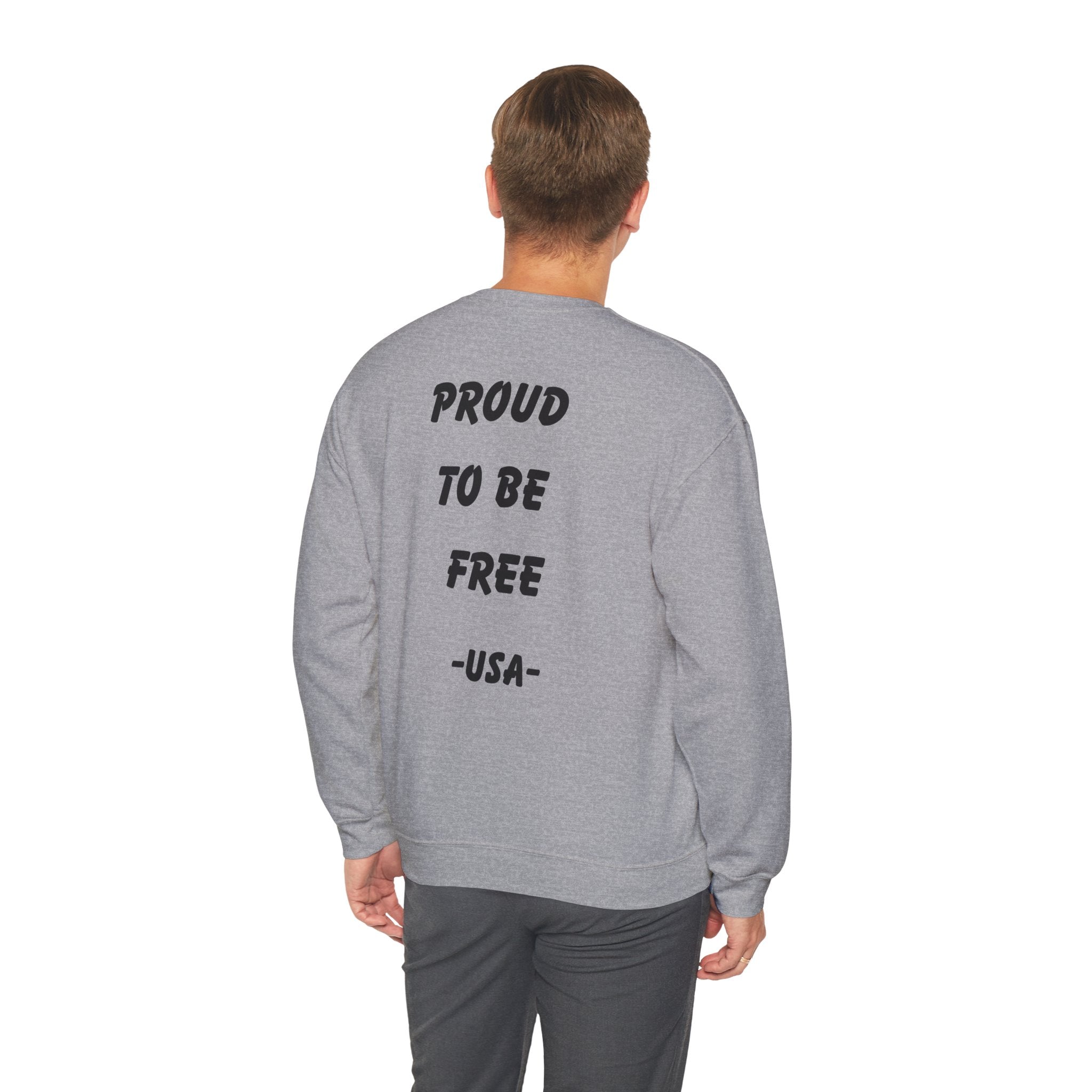 Unisex Signature Crewnecks - FREE TO BE PROUD, PROUD TO BE FREE