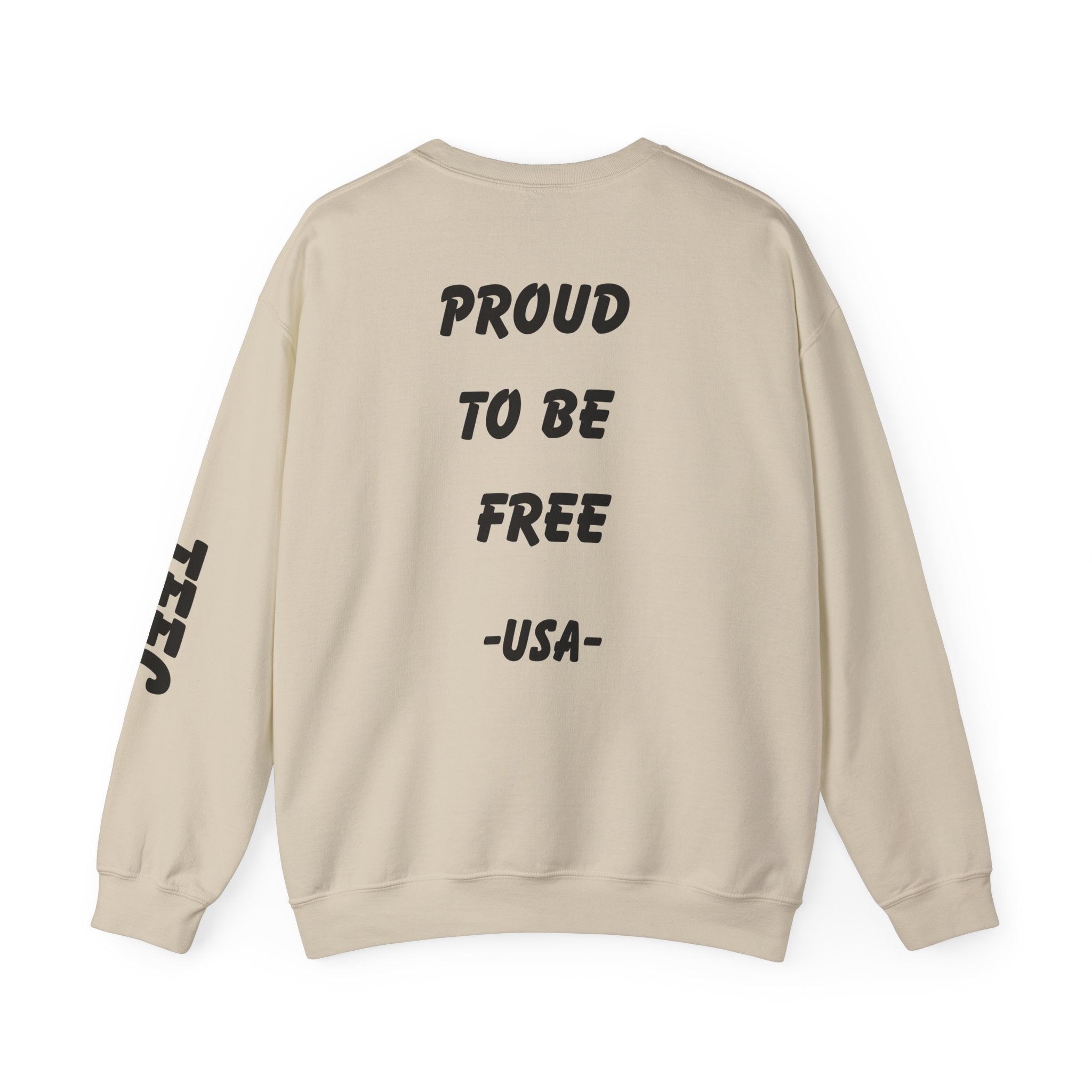 Unisex Signature Crewnecks - FREE TO BE PROUD, PROUD TO BE FREE