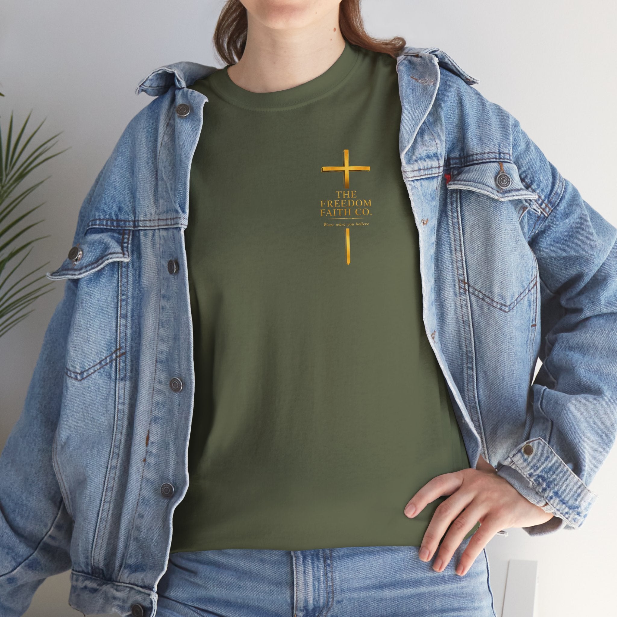 Freedom Faith Co. Cross Brand T-Shirt
