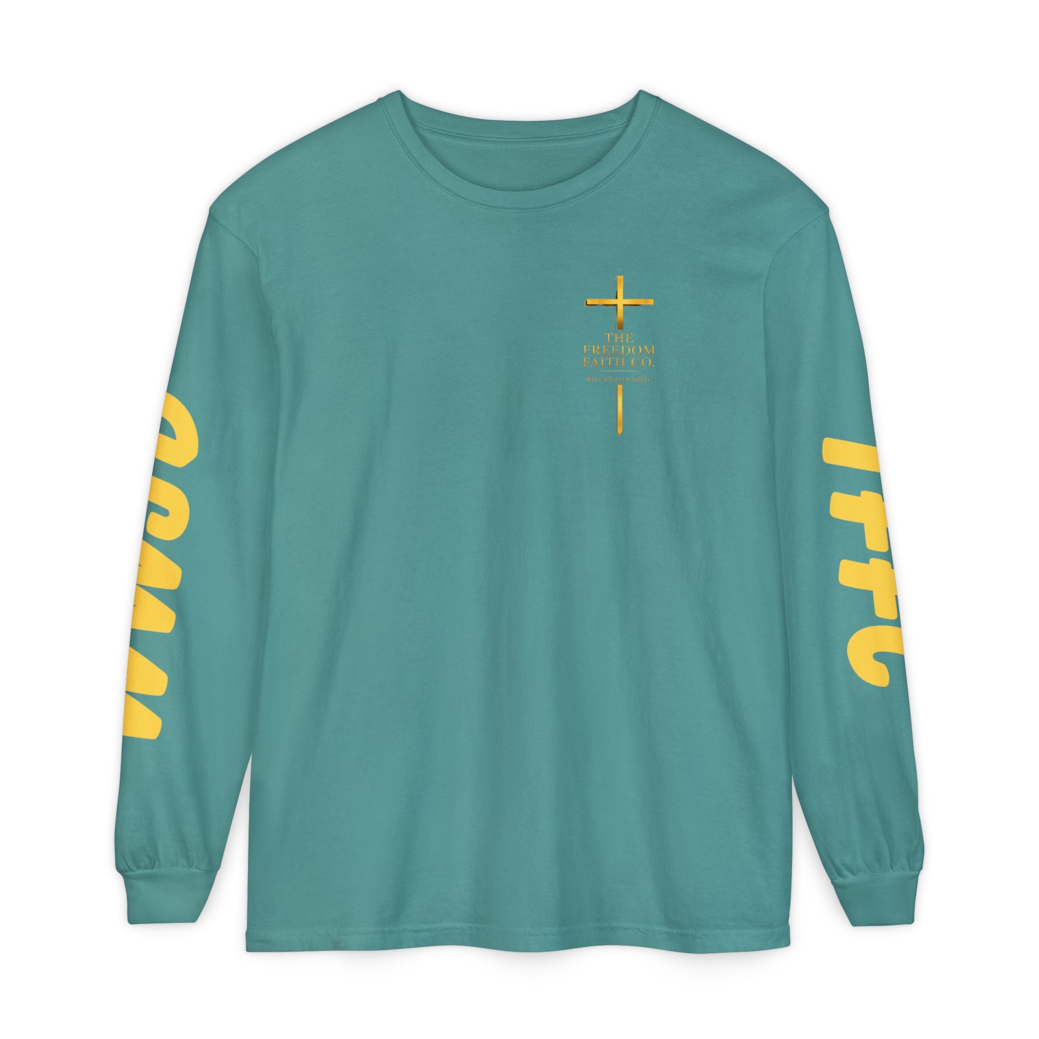 Freedom Faith Co Brand Long Sleeve Tee