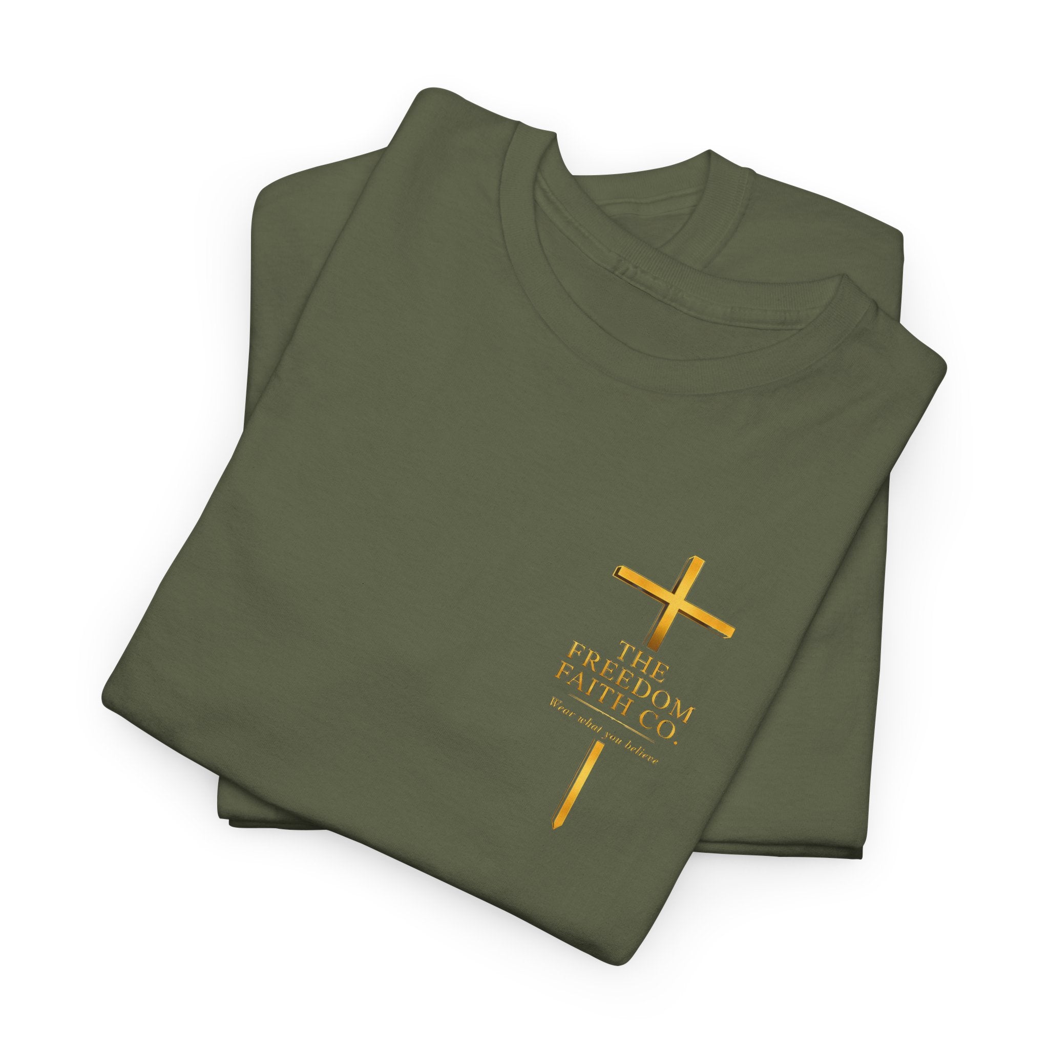 Freedom Faith Co. Cross Brand T-Shirt