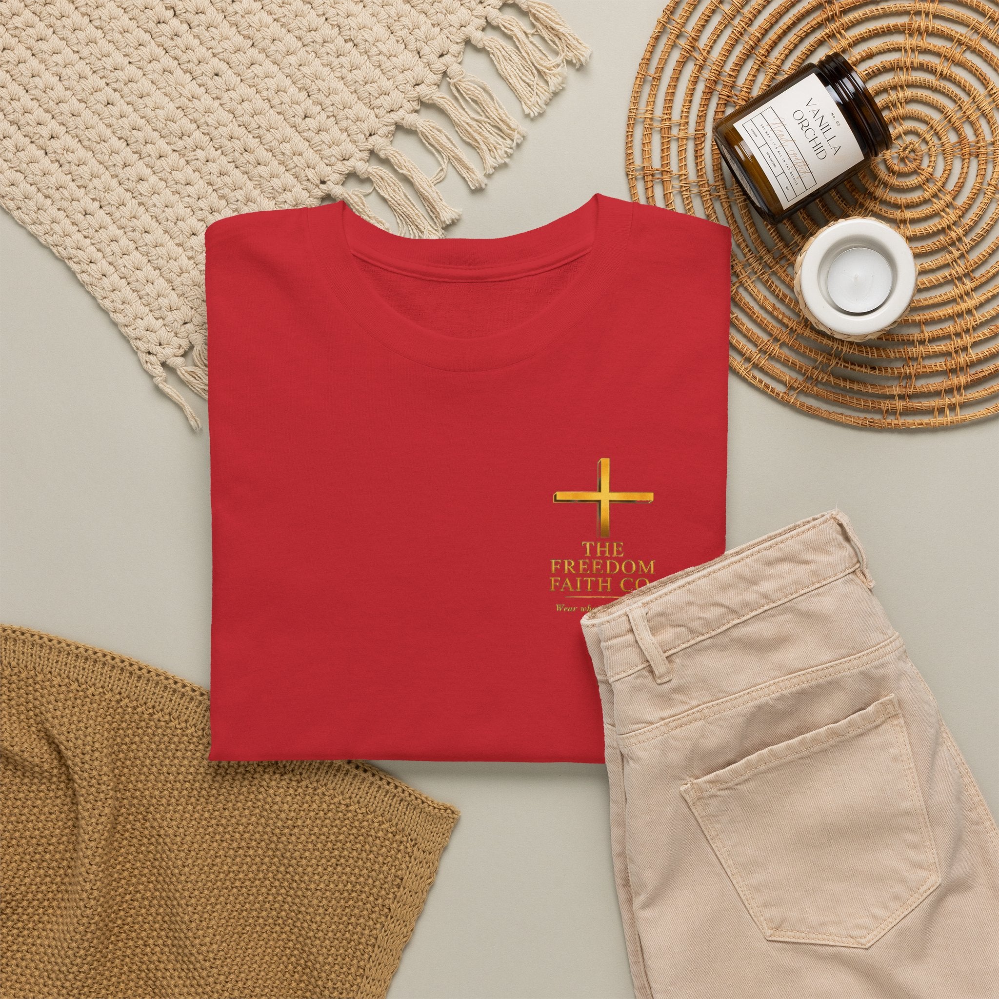 Freedom Faith Co. Cross Brand T-Shirt