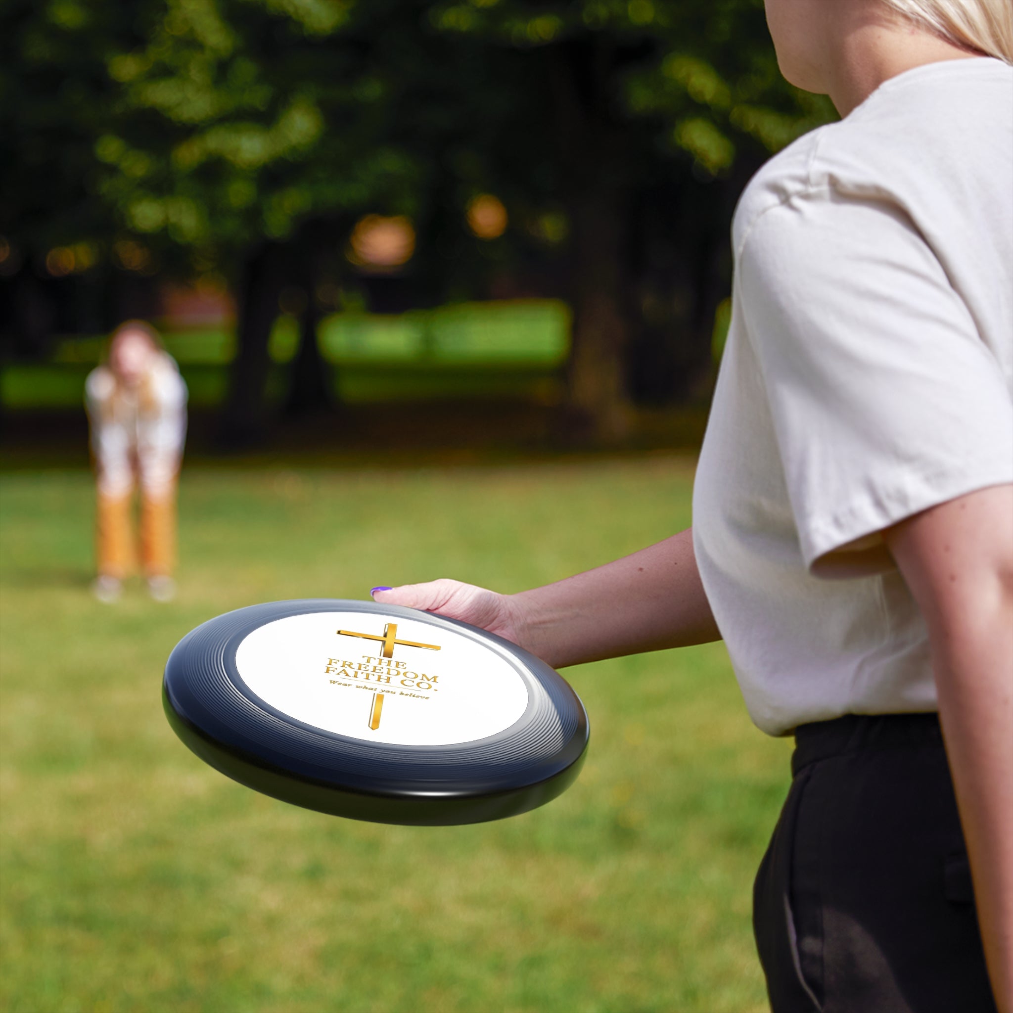 Freedom Faith Co Brand Frisbee