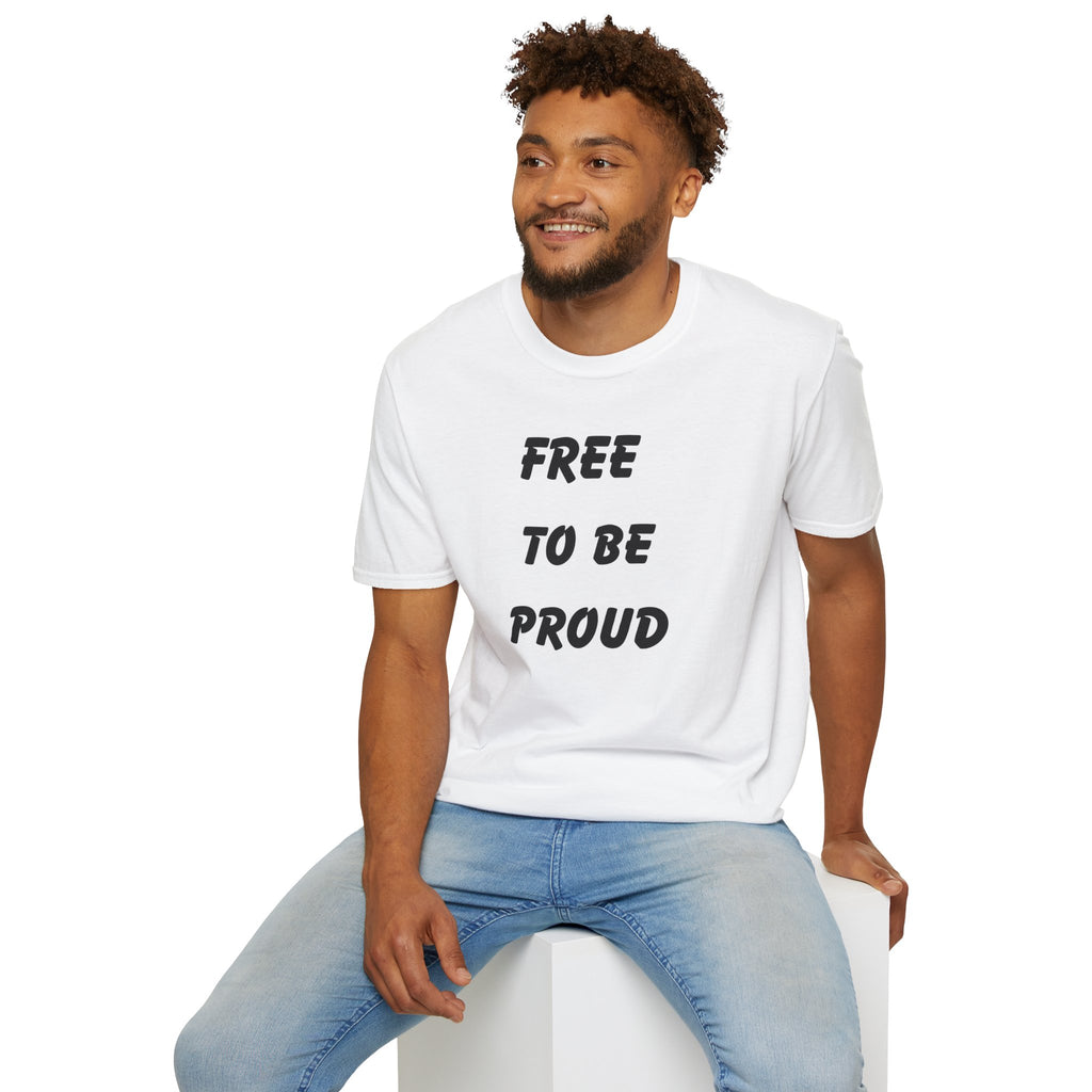 Unisex Signature Tees - FREE TO BE PROUD, PROUD TO BE FREE