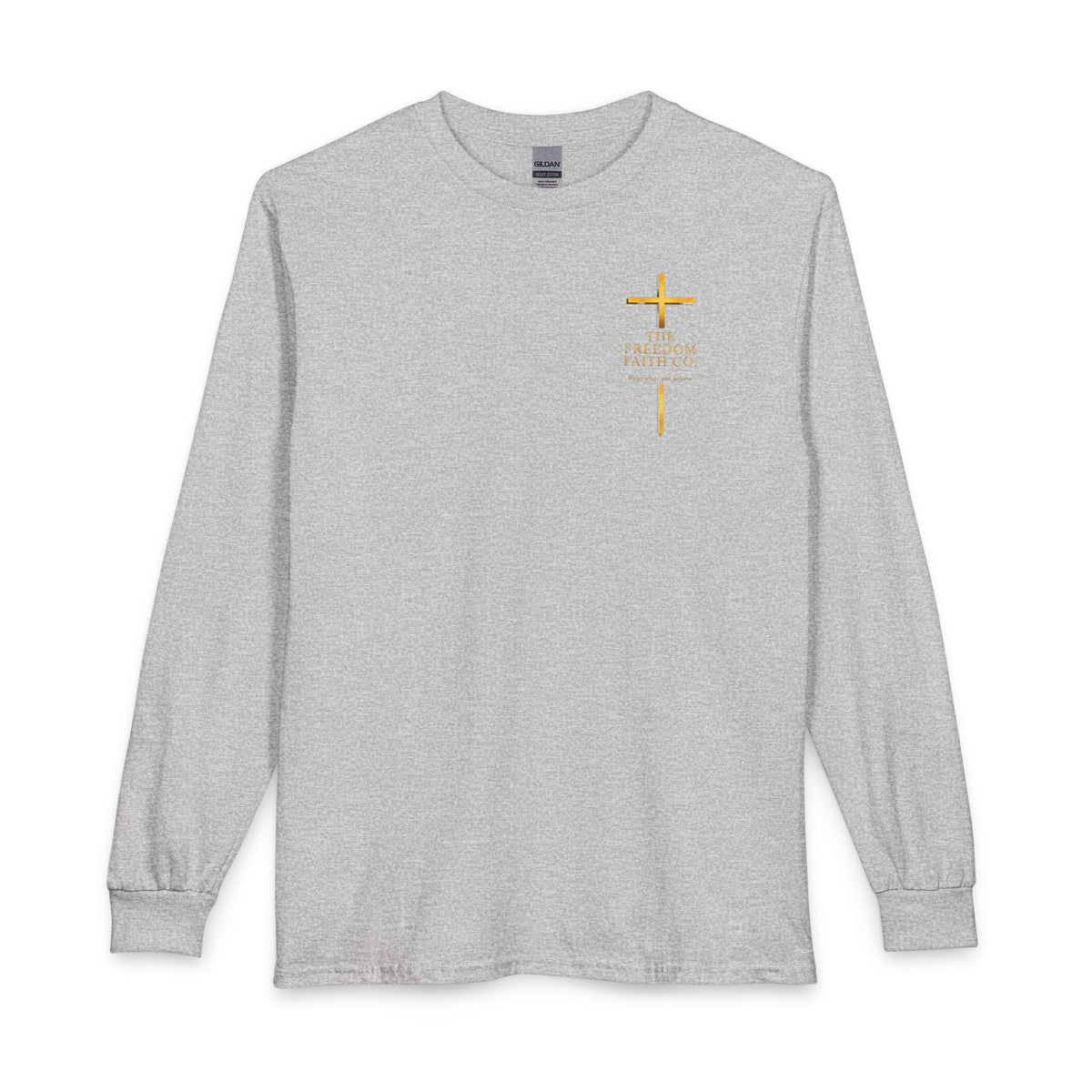 Freedom Faith Co Brand Long Sleeve Tees