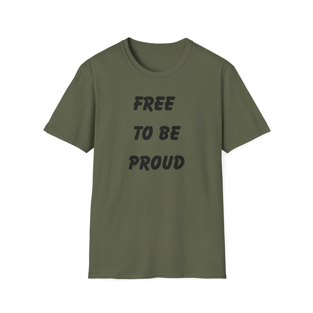 Unisex Signature Tees - FREE TO BE PROUD, PROUD TO BE FREE