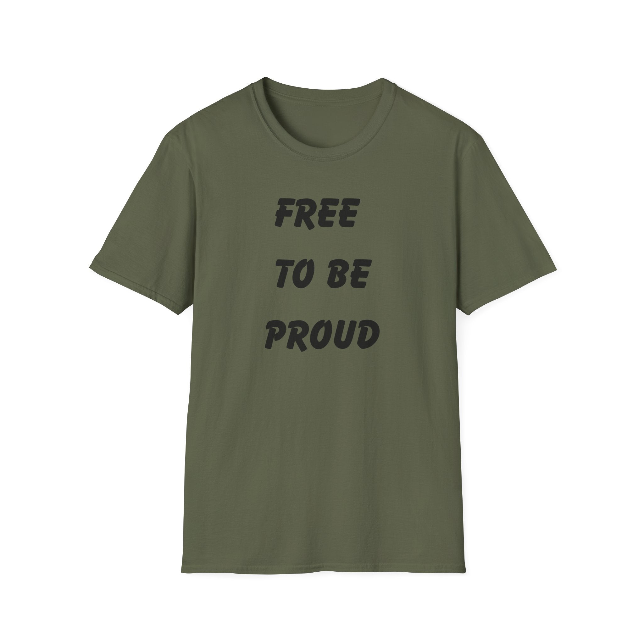 Unisex Signature Tees - FREE TO BE PROUD, PROUD TO BE FREE