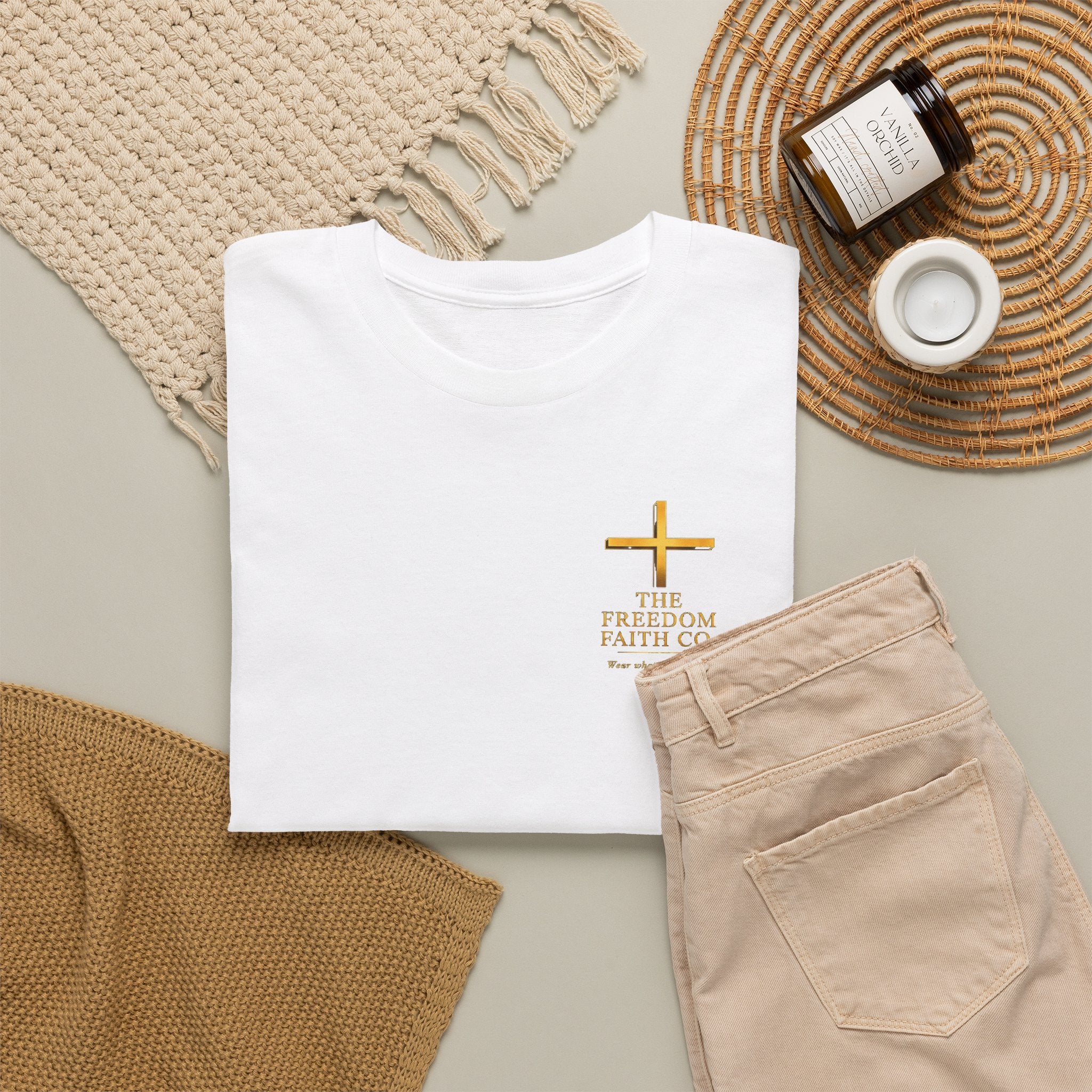 Freedom Faith Co. Cross Brand T-Shirt
