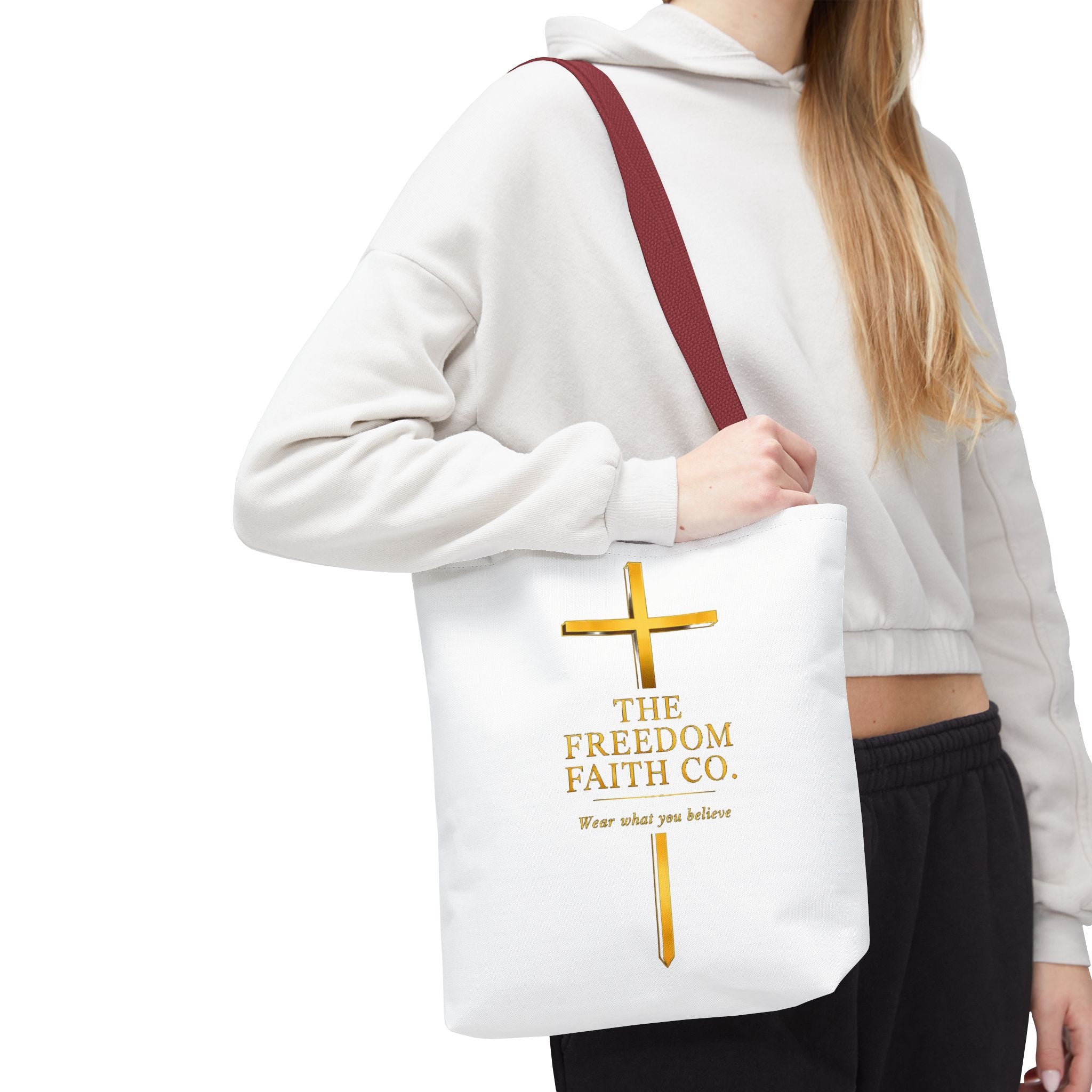 Freedom Faith Co Brand Tote Bag