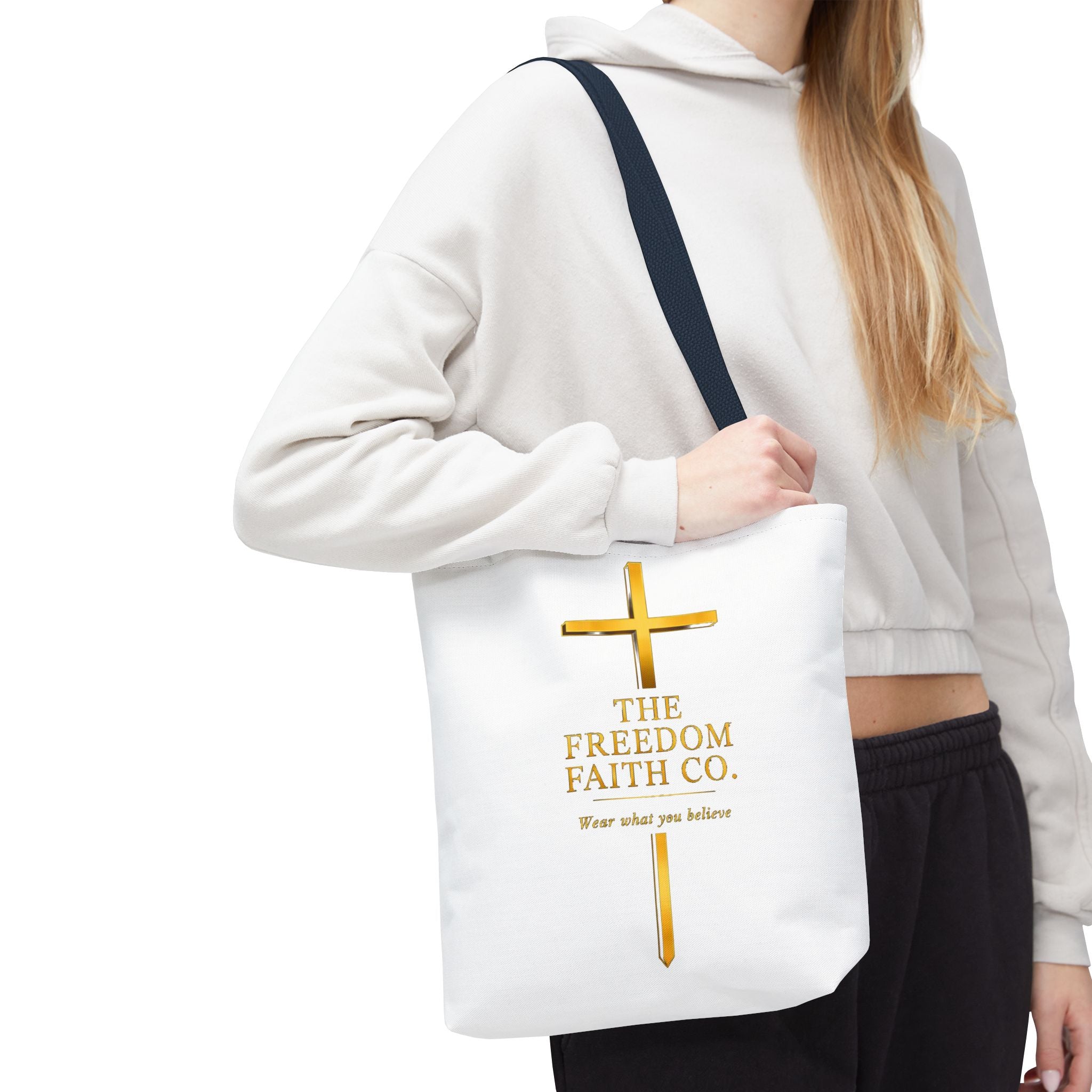 Freedom Faith Co Brand Tote Bag