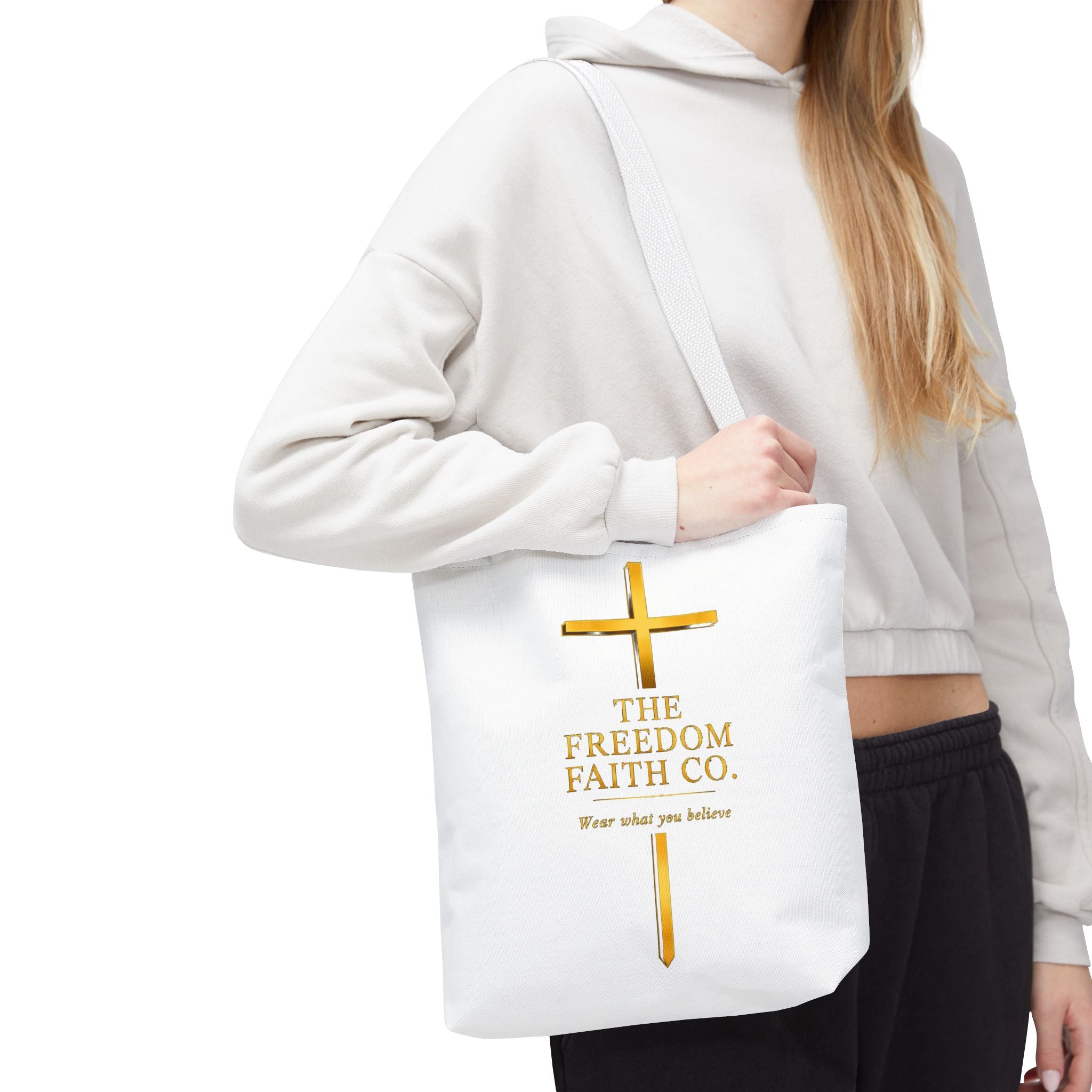 Freedom Faith Co Brand Tote Bag