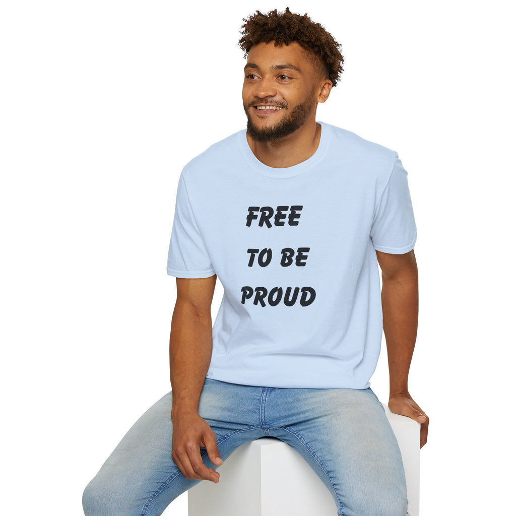 Unisex Signature Tees - FREE TO BE PROUD, PROUD TO BE FREE