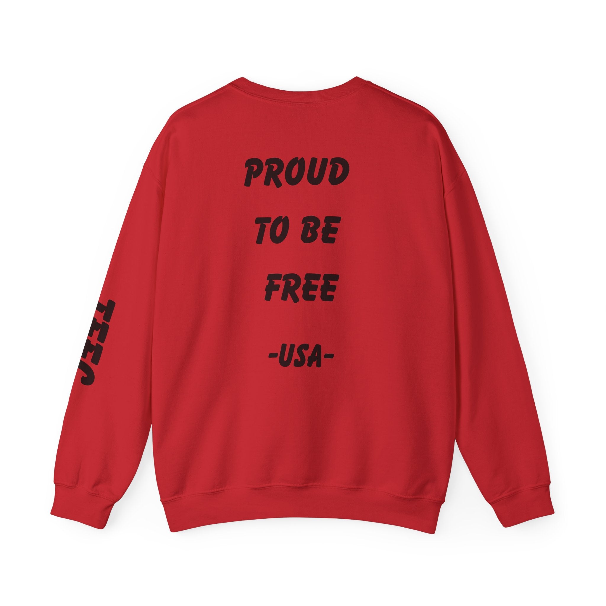 Unisex Signature Crewnecks - FREE TO BE PROUD, PROUD TO BE FREE