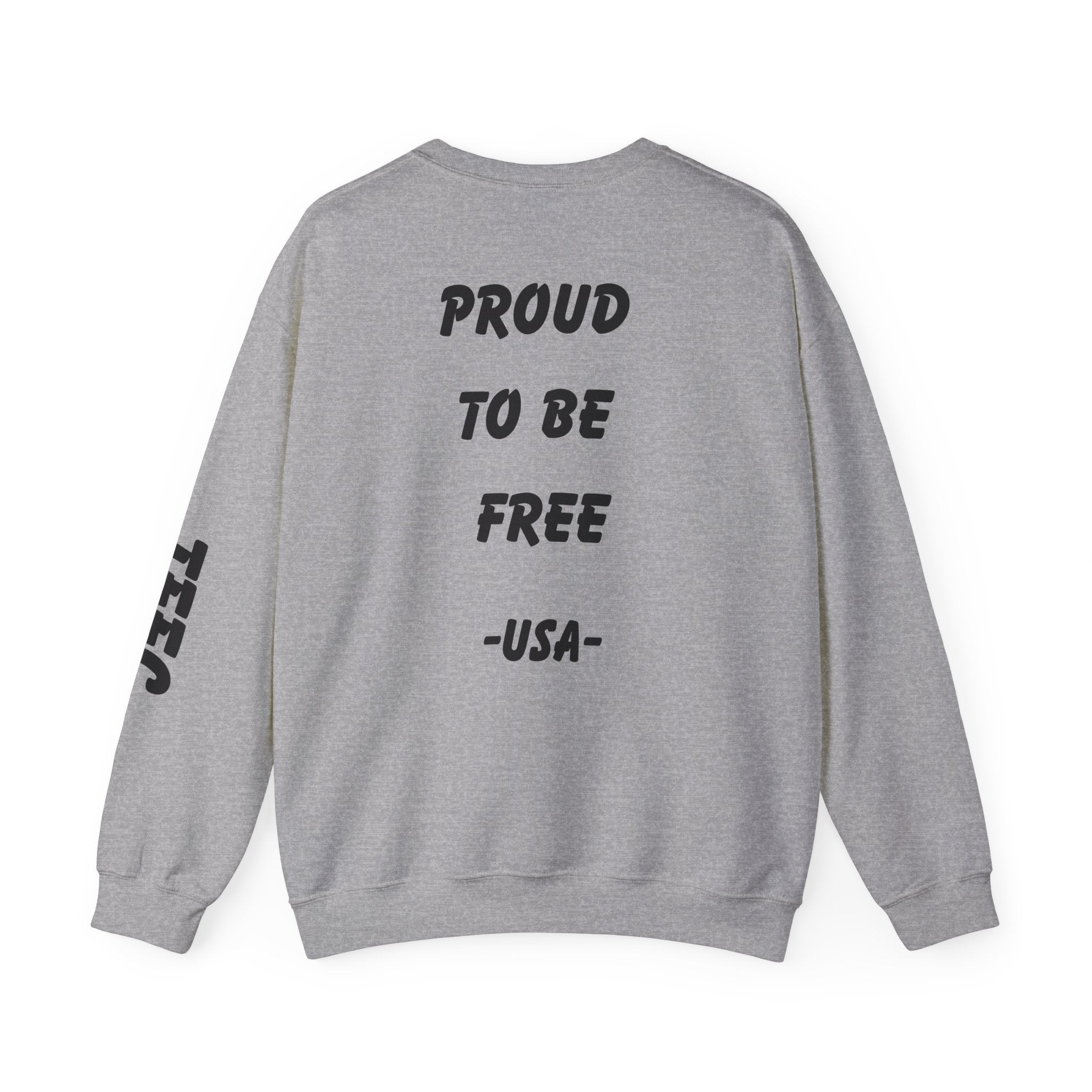 Unisex Signature Crewnecks - FREE TO BE PROUD, PROUD TO BE FREE