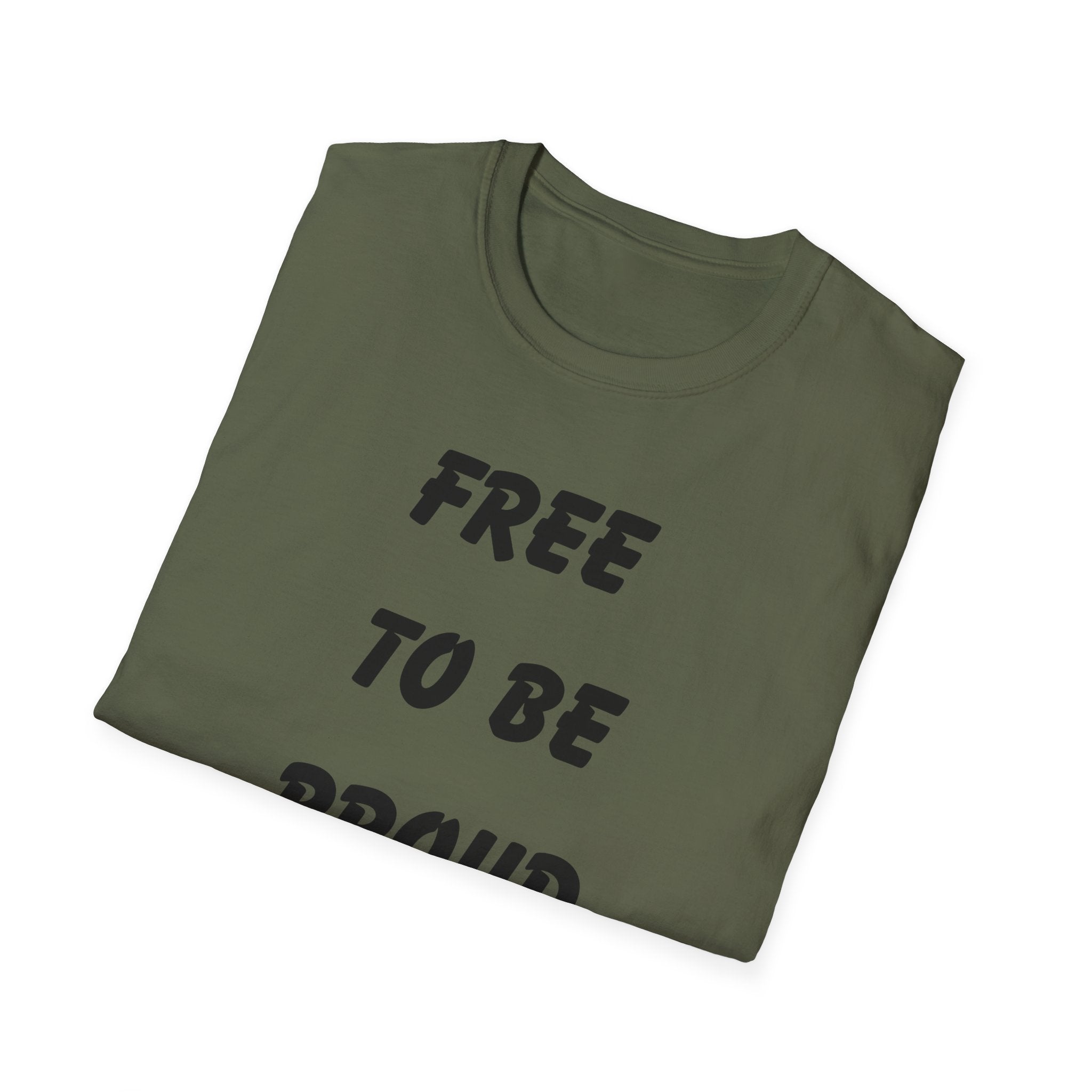 Unisex Signature Tees - FREE TO BE PROUD, PROUD TO BE FREE