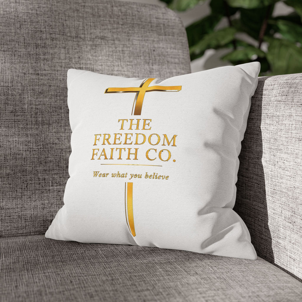 Freedom Faith Co Brand Pillow Case