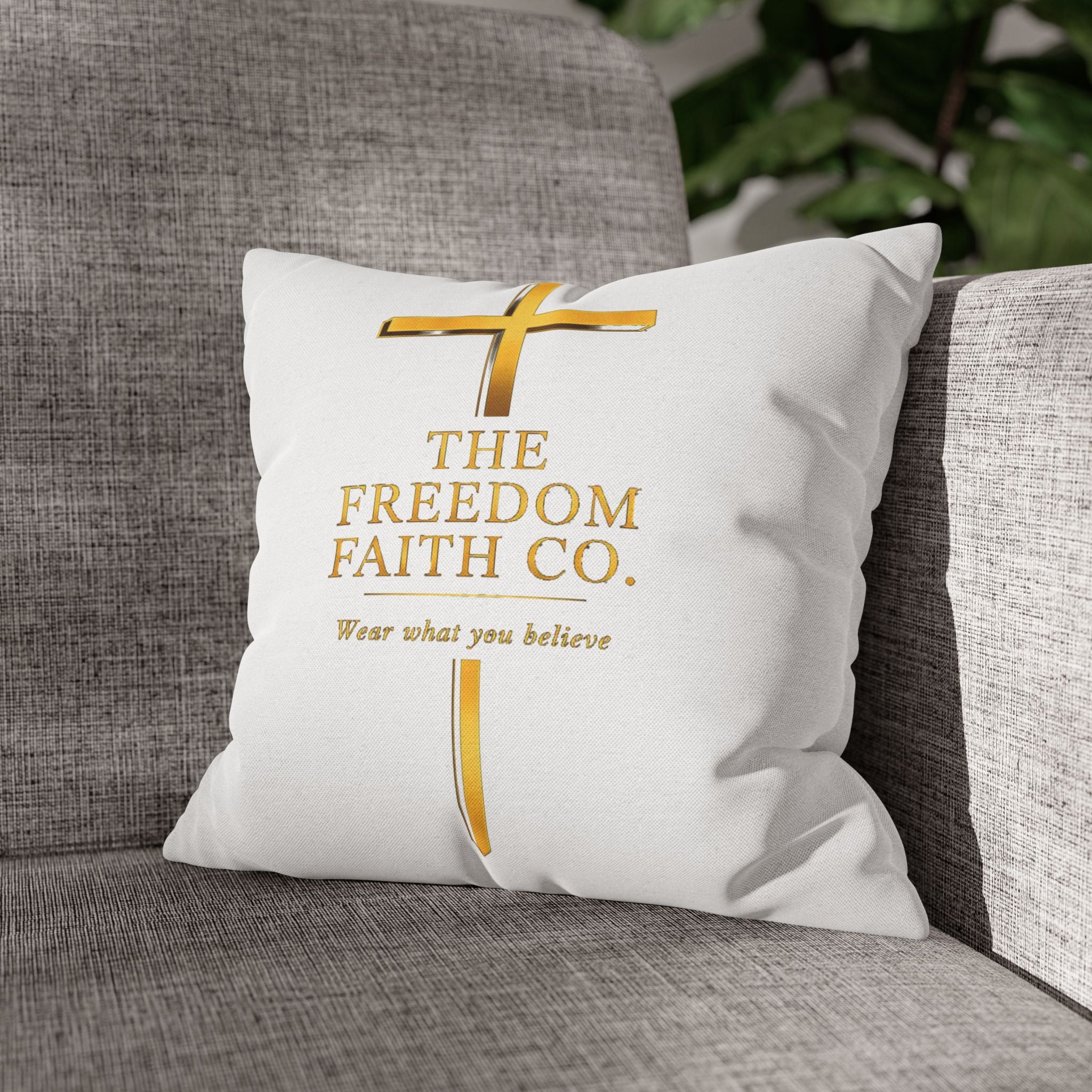 Freedom Faith Co Brand Pillow Case