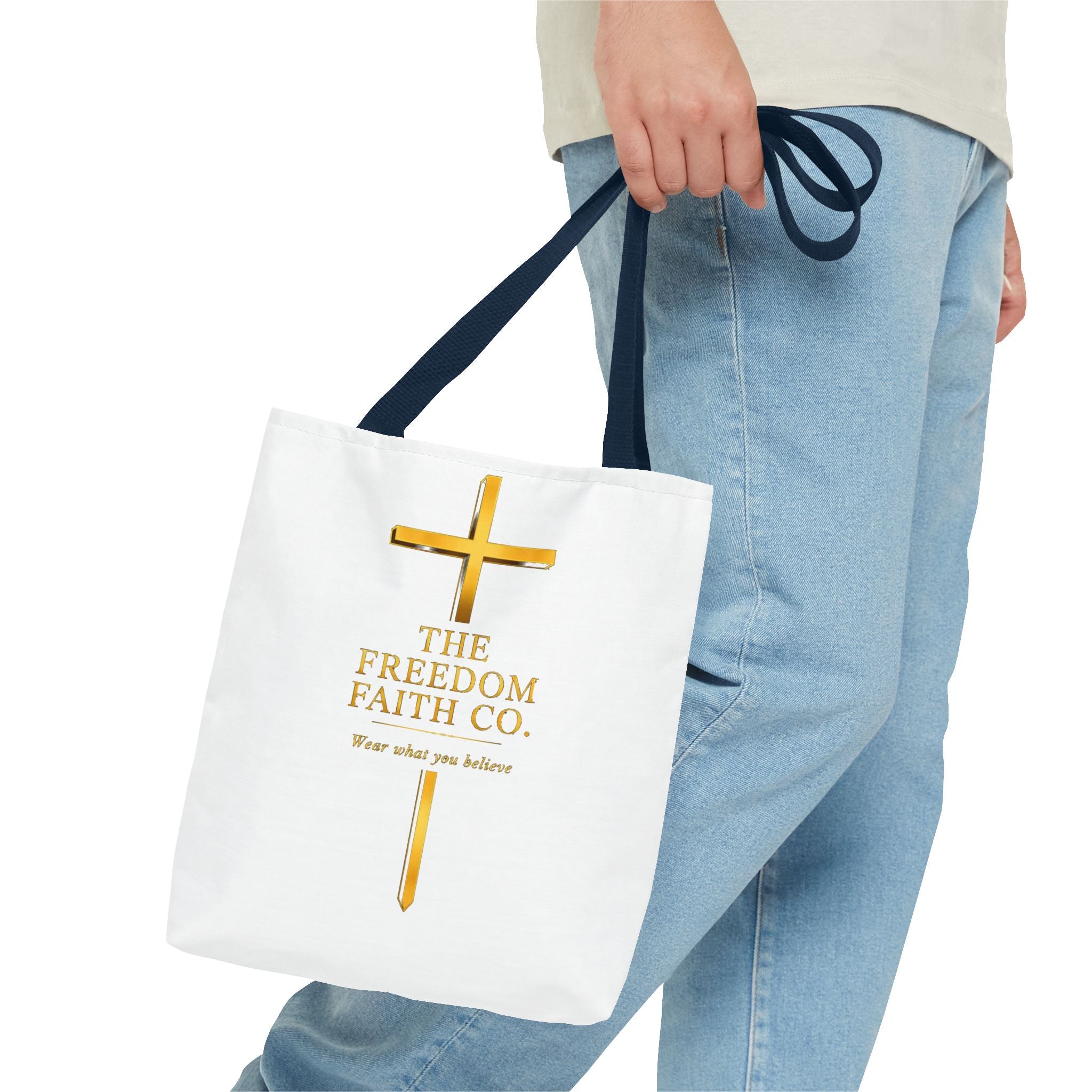 Freedom Faith Co Brand Tote Bag